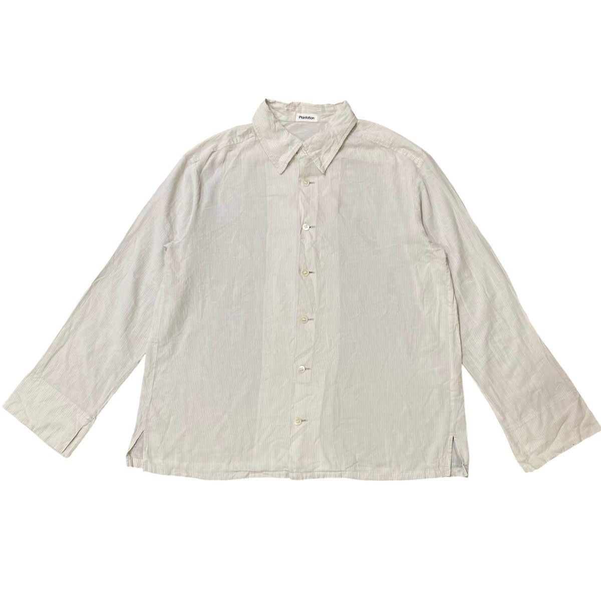 Issey Miyake ‼️LAST DROP‼️Plantation by Issey Miyake Striped Shirt Archive Size M / US 6-8 / IT 42-44 - 2 Thumbnail