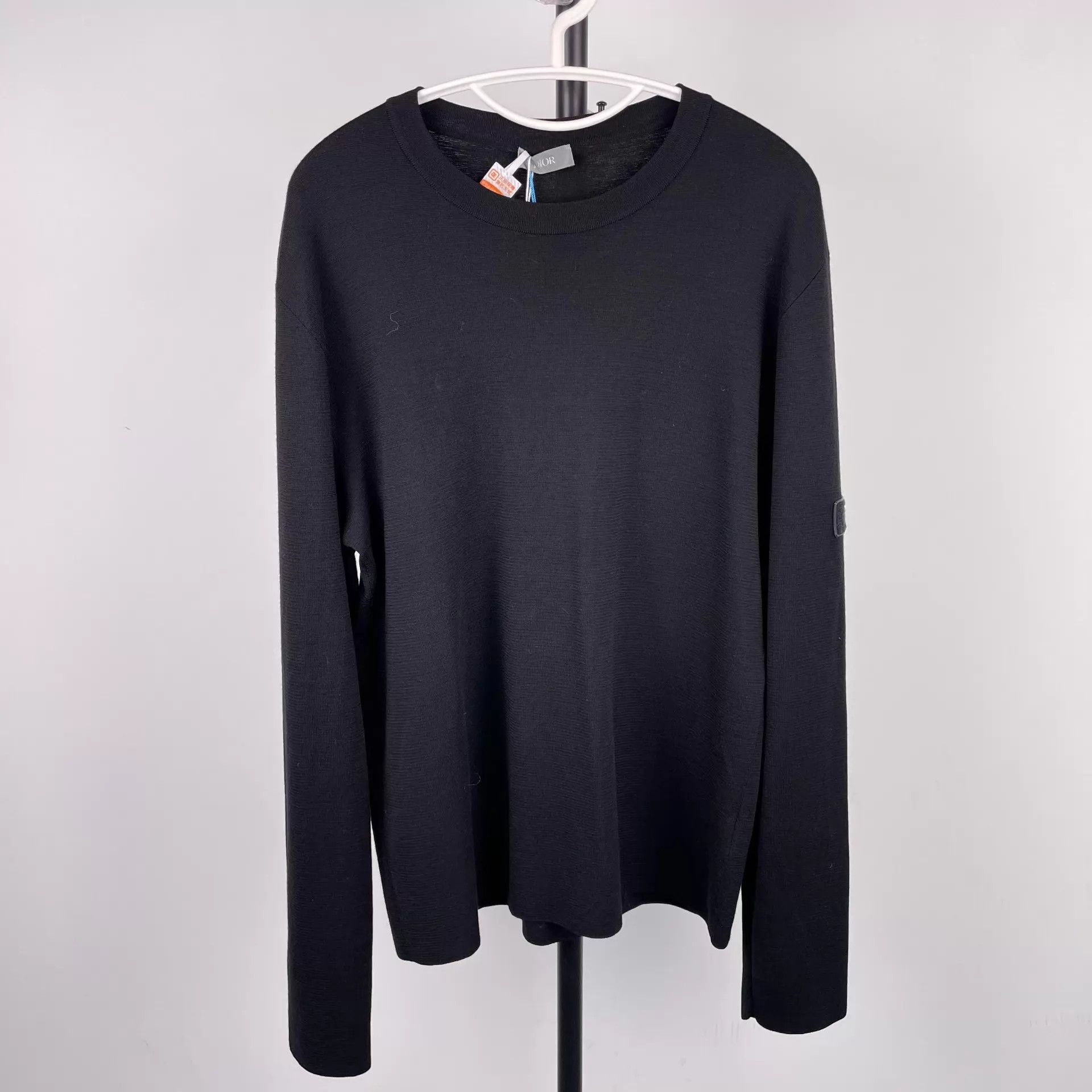 Dior Dior black knit sweater XL Size US XL / EU 56 / 4 - 1 Thumbnail