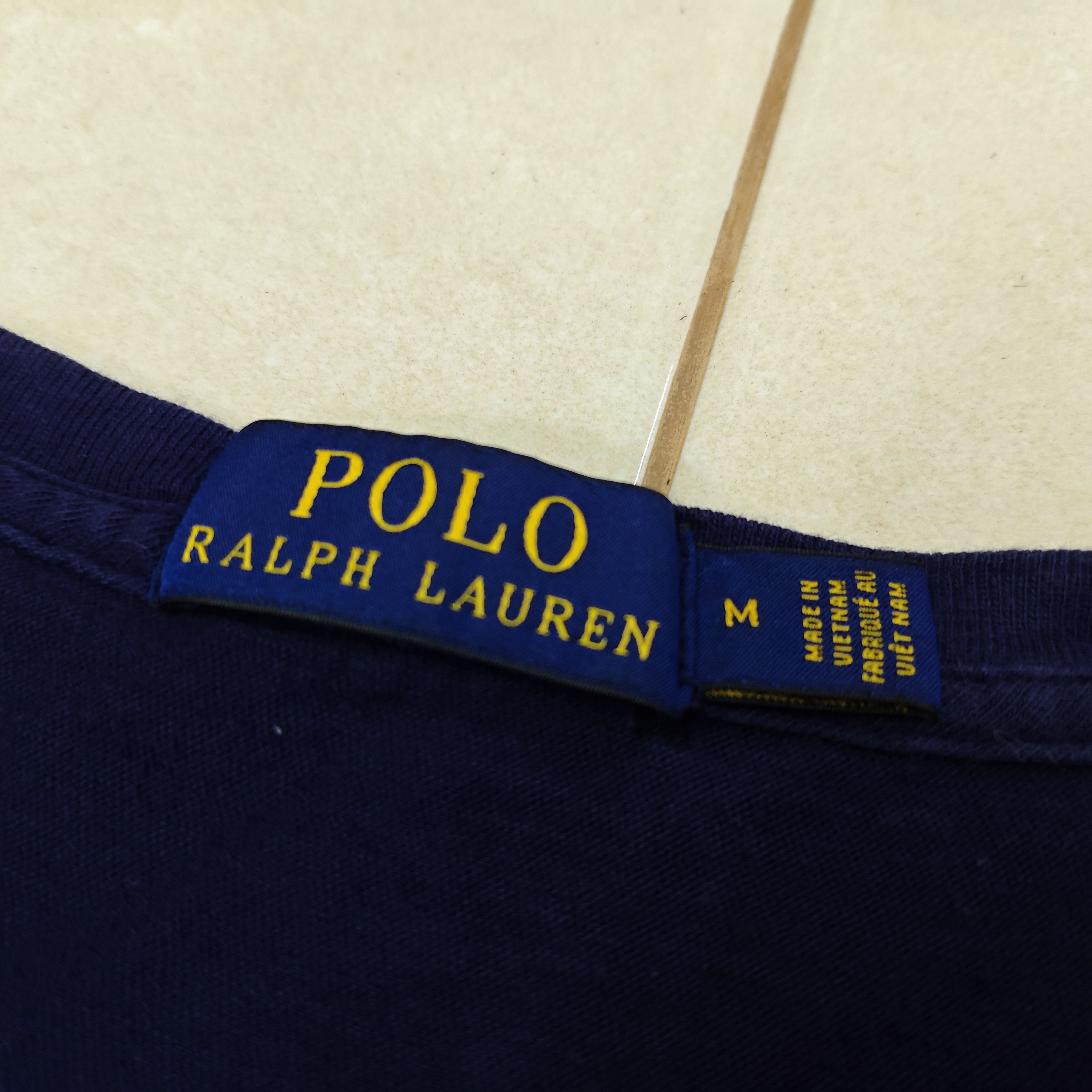 Polo Ralph Lauren POLO RALPH LAUREN Navy Red White Striped Slim Fit Tee Size US M / EU 48-50 / 2 - 5 Thumbnail