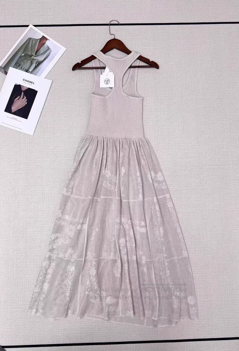 Hermes Hermes Knit sleeveless suspender dress Size XS / US 0-2 / IT 36-38 - 3 Thumbnail