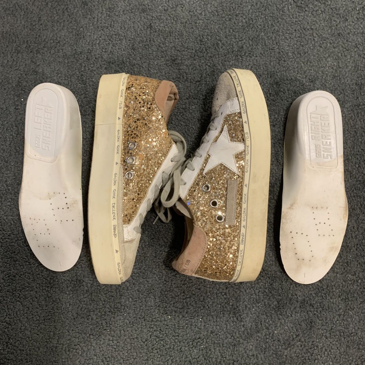 Golden Goose AUTHENTIC GOLDEN GOOSE DELIXE BRAND HI STAR SNEAKERS Size US 6 / IT 36 - 3 Thumbnail