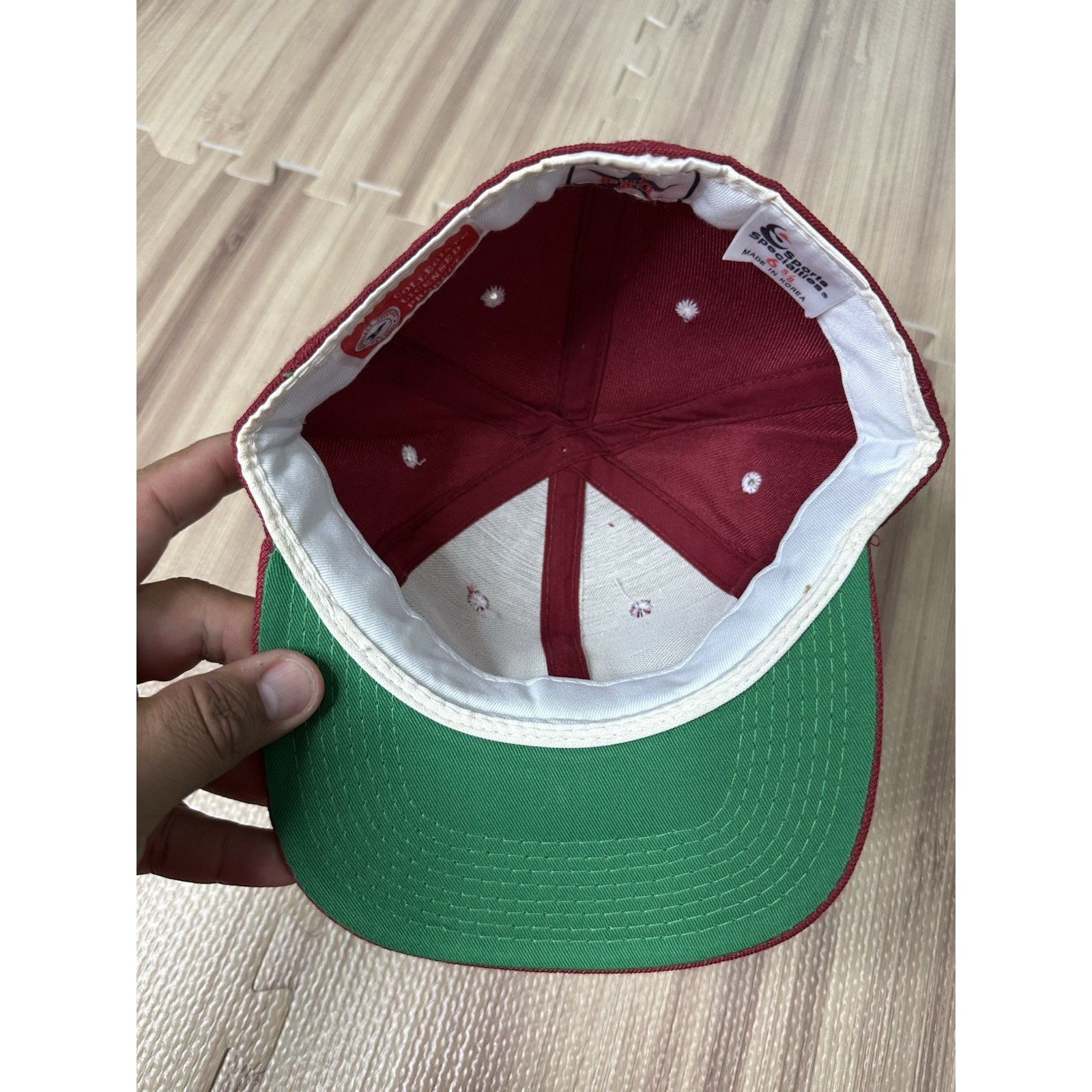 Sports Specialties Vintage Oklahoma Sooners Sports Specialties Fitted Hat 6 5/8 Size ONE SIZE - 5 Thumbnail