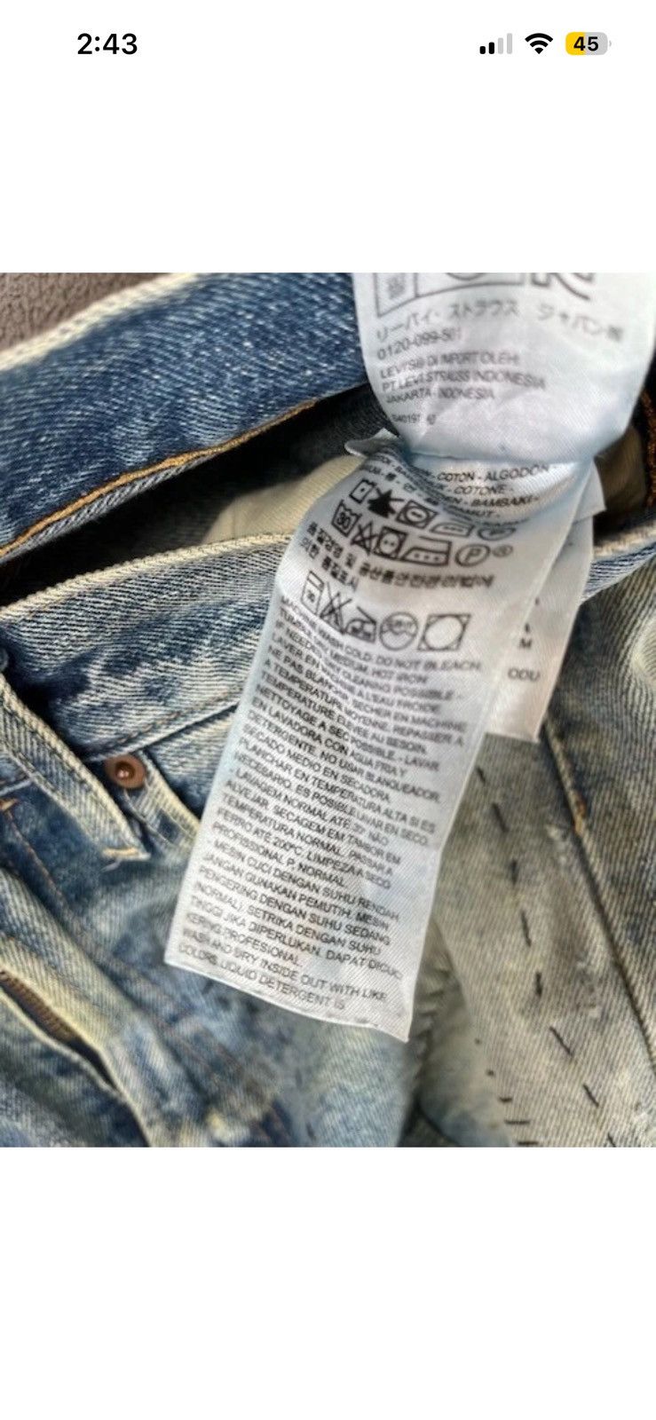 Levi's Levi's 501 jeans Size US 30 / EU 46 - 10 Thumbnail