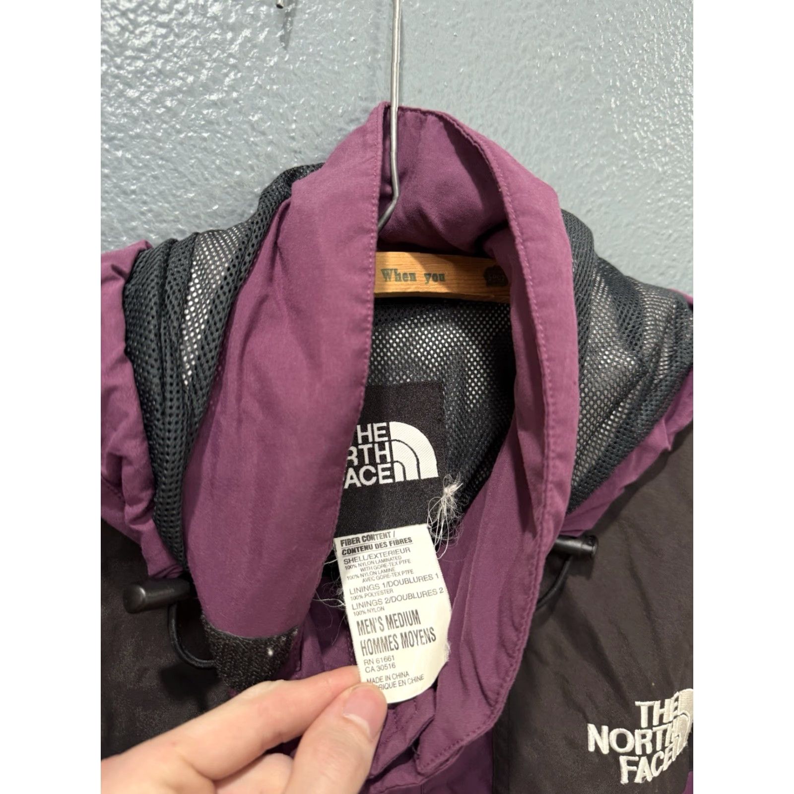 The North Face VINTAGE The North Face Mountain Guide Goretex Achivent Purple Jacket M Men’s Medium Purple Water Resistant 80s 90s Size US M / EU 48-50 / 2 - 2 Thumbnail