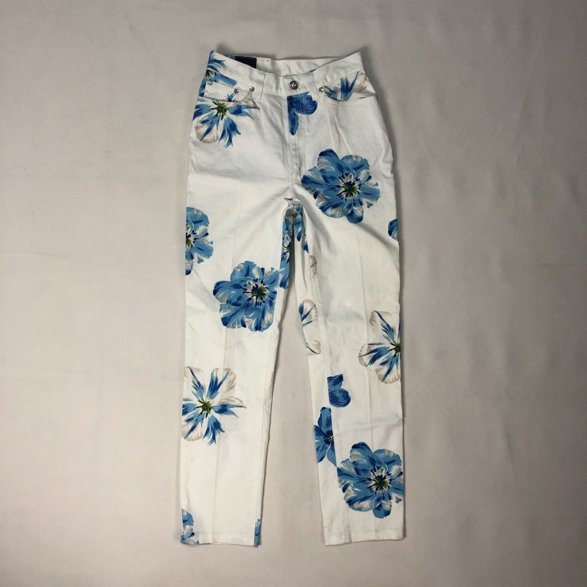 Kenzo Kenzo Miyuki Floral Print Pants Size 26" / US 2 / IT 38 - 1 Thumbnail