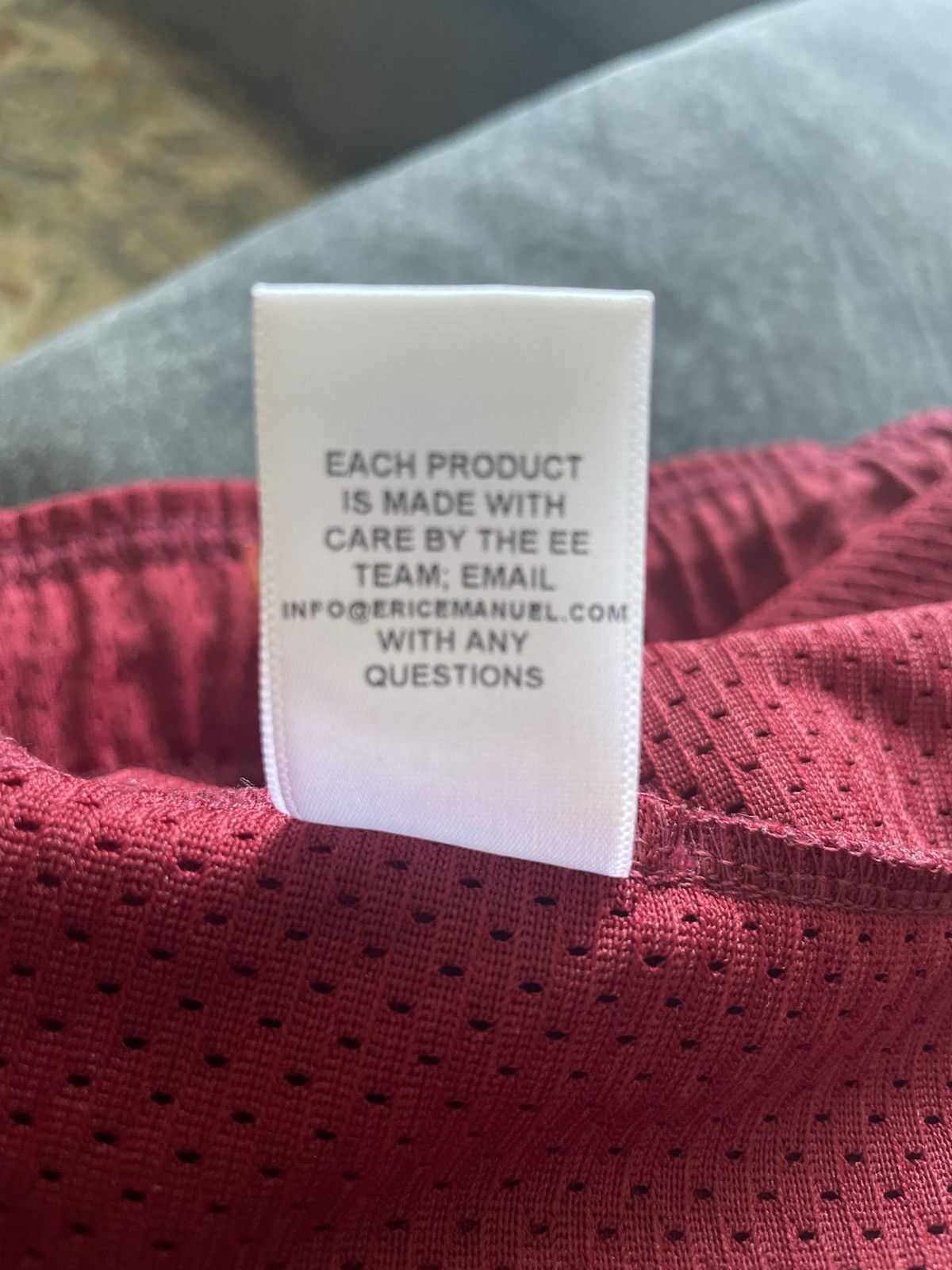 Eric Emanuel Eric Emanuel Maroon Shorts Size L Size US 32 / EU 48 - 5 Thumbnail