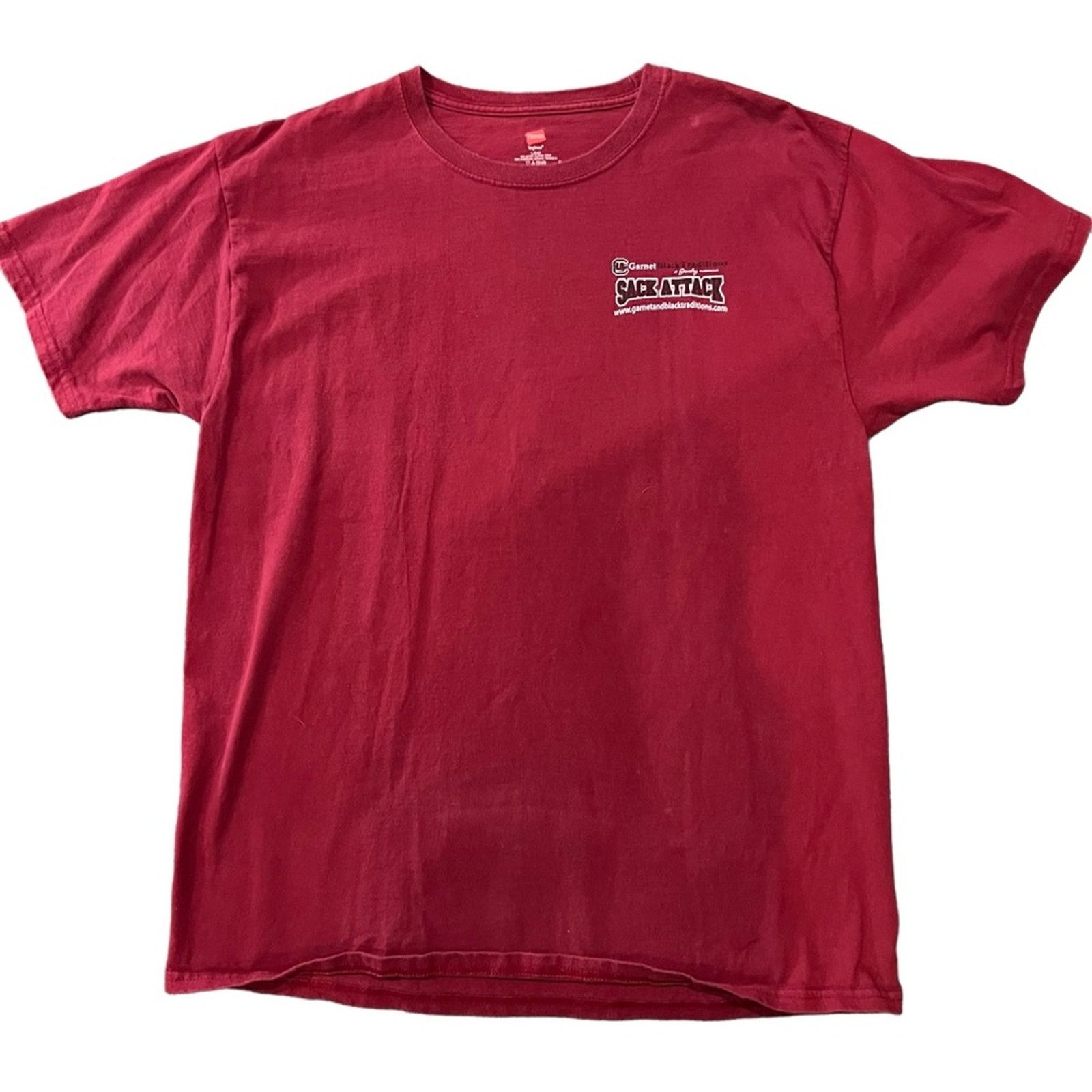 Hanes University of South Carolina Gamecocks Short Sleeve Shirt Size US L / EU 52-54 / 3 - 1 Thumbnail