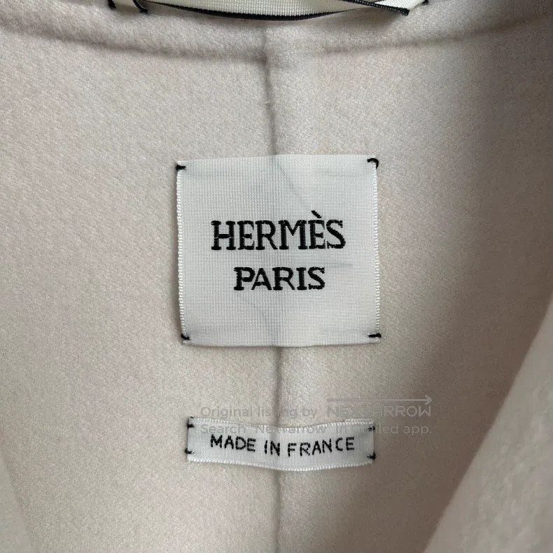 Hermes Hermes Beige Cashmere Lapel Coat Size XS / US 0-2 / IT 36-38 - 3 Thumbnail