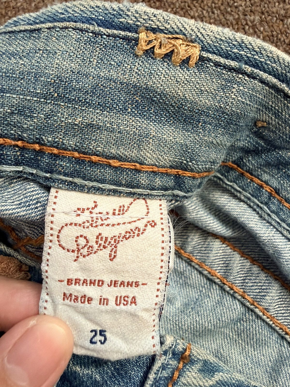 True Religion Vintage True Religion Jeans Denim Pants Size 31" - 7 Thumbnail