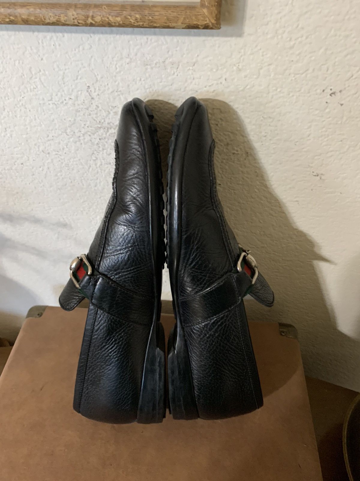 Gucci MOCA Pel S. Gomma Dollar loafers Size US 10 / EU 43 - 9 Thumbnail