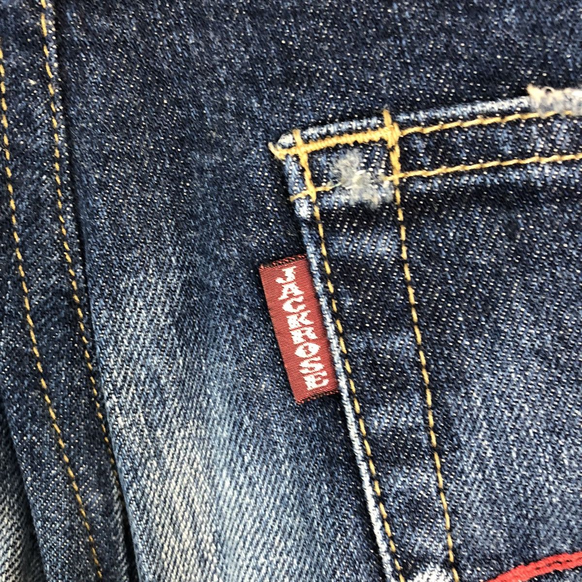 Japanese Brand Jack Rose Blue faded Denim Pants #A456 Size US 31 - 20 Thumbnail