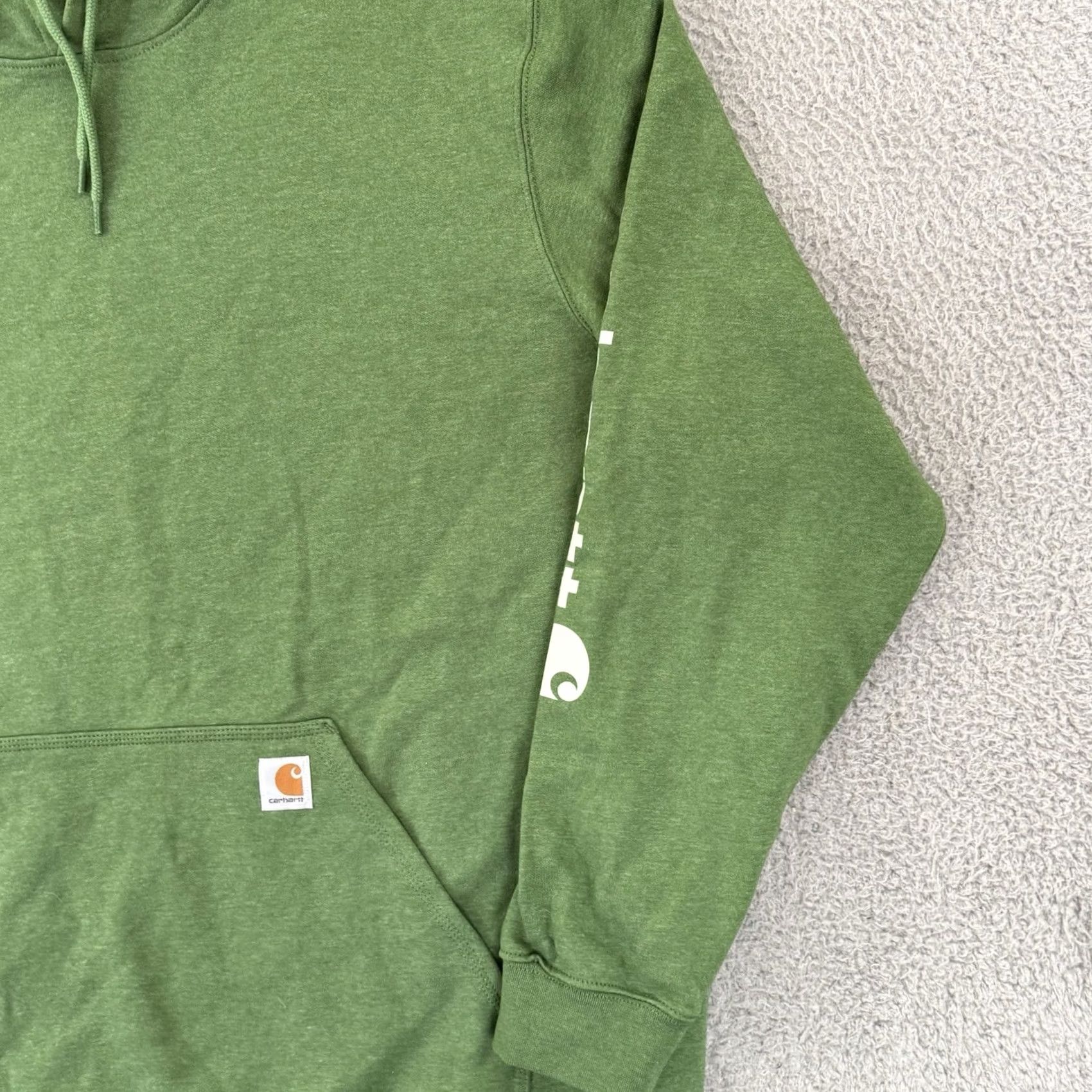 Carhartt Vintage Carhartt Sweatshirt Men 2XL Green Hoodie Loose Original Fit Fleece Work Outdoor Size US XXL / EU 58 / 5 - 5 Thumbnail