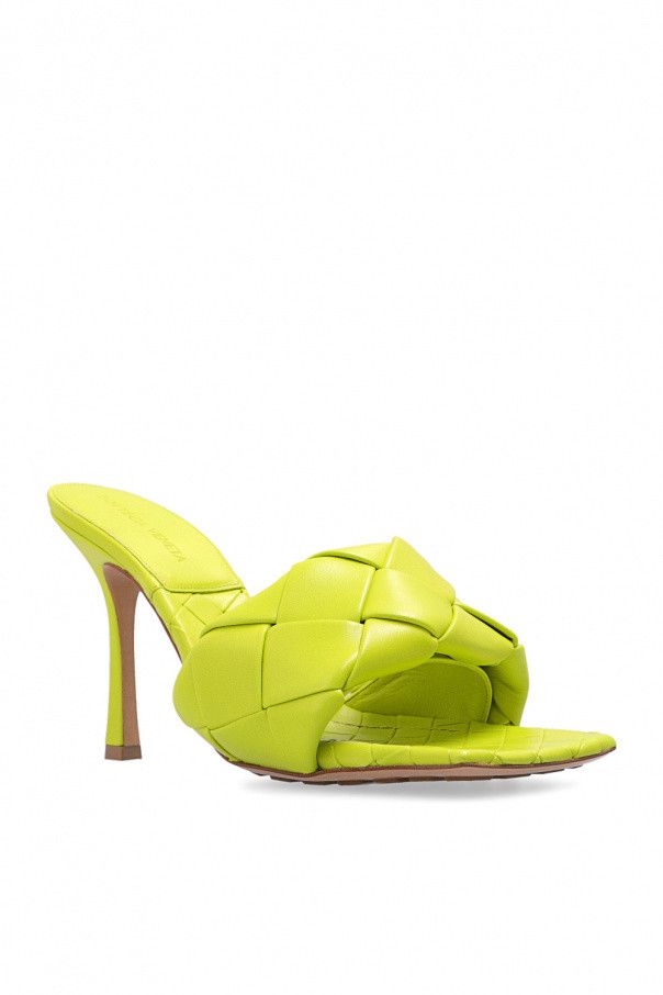 Bottega Veneta o1loc1c0824 608854 Lido Mules in Yellow Size US 6 / IT 36 - 4 Thumbnail