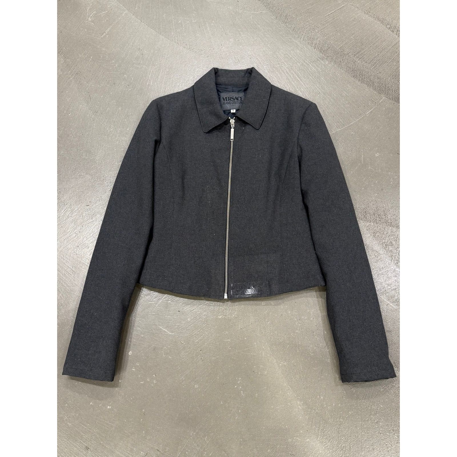 2000s Versace embellished jacket