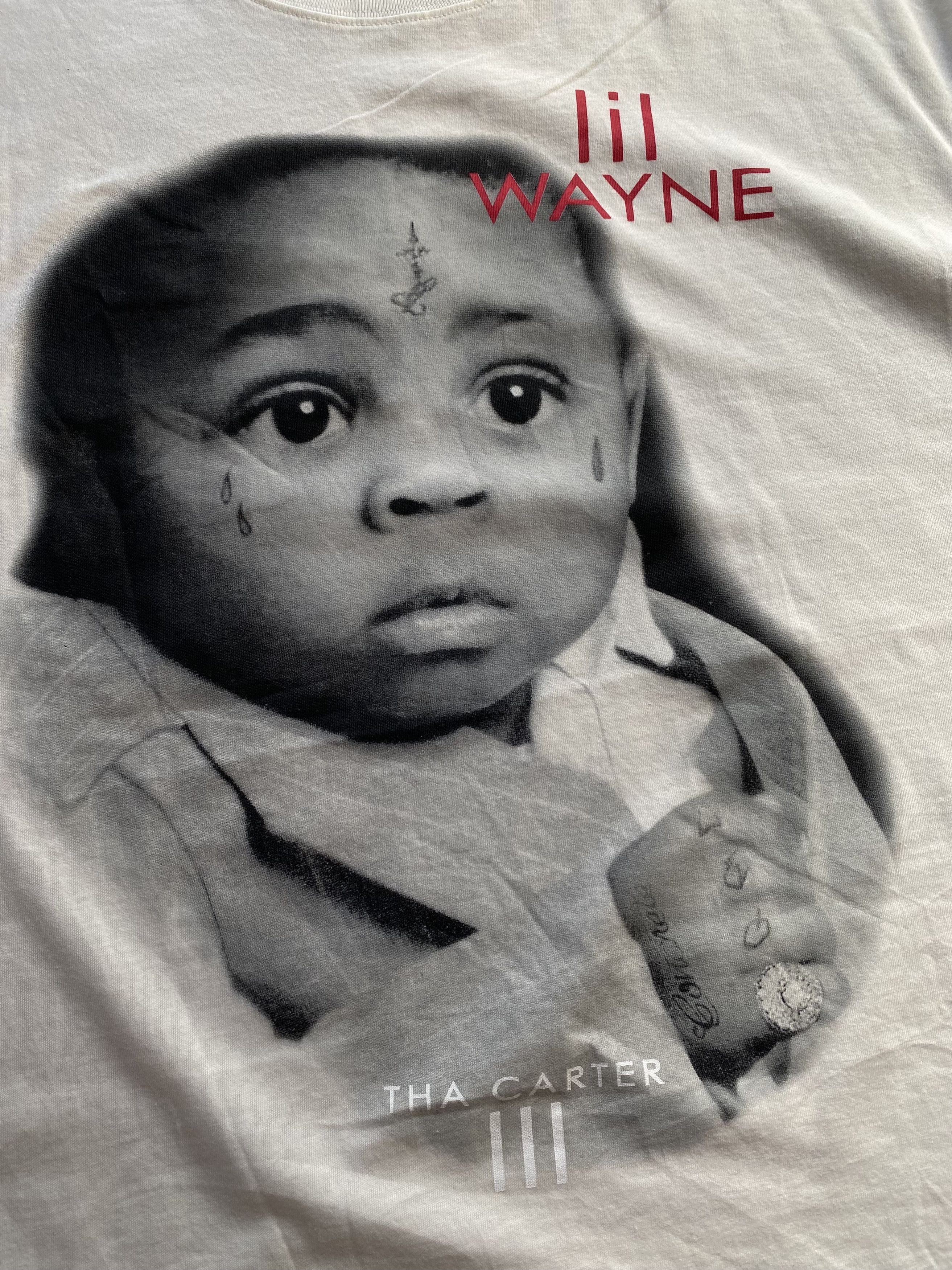 Band Tees × Lil Wayne × Rap Tees Lil Wayne Loose Fit Tee koszulka Size US XL / EU 56 / 4 - 2 Thumbnail
