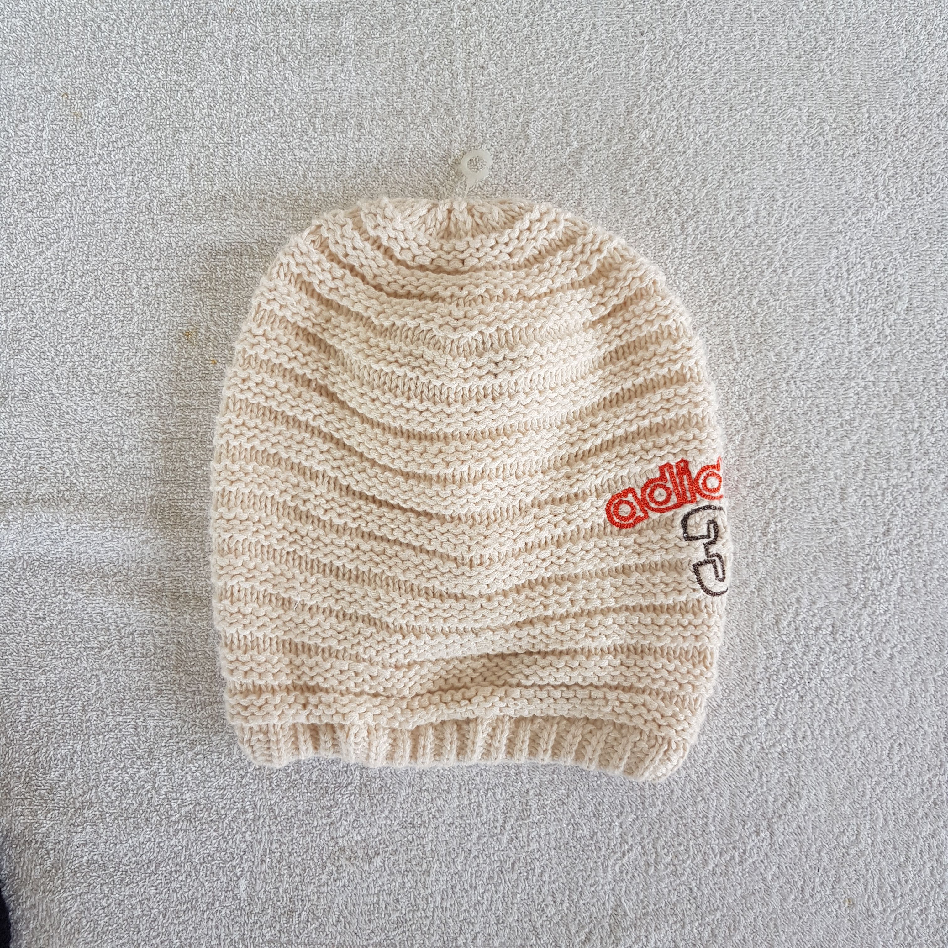 Adidas Vintage Adidas Beanie Fair Isle Ribbed Knit Snow Caps Hats. Size ONE SIZE - 5 Thumbnail