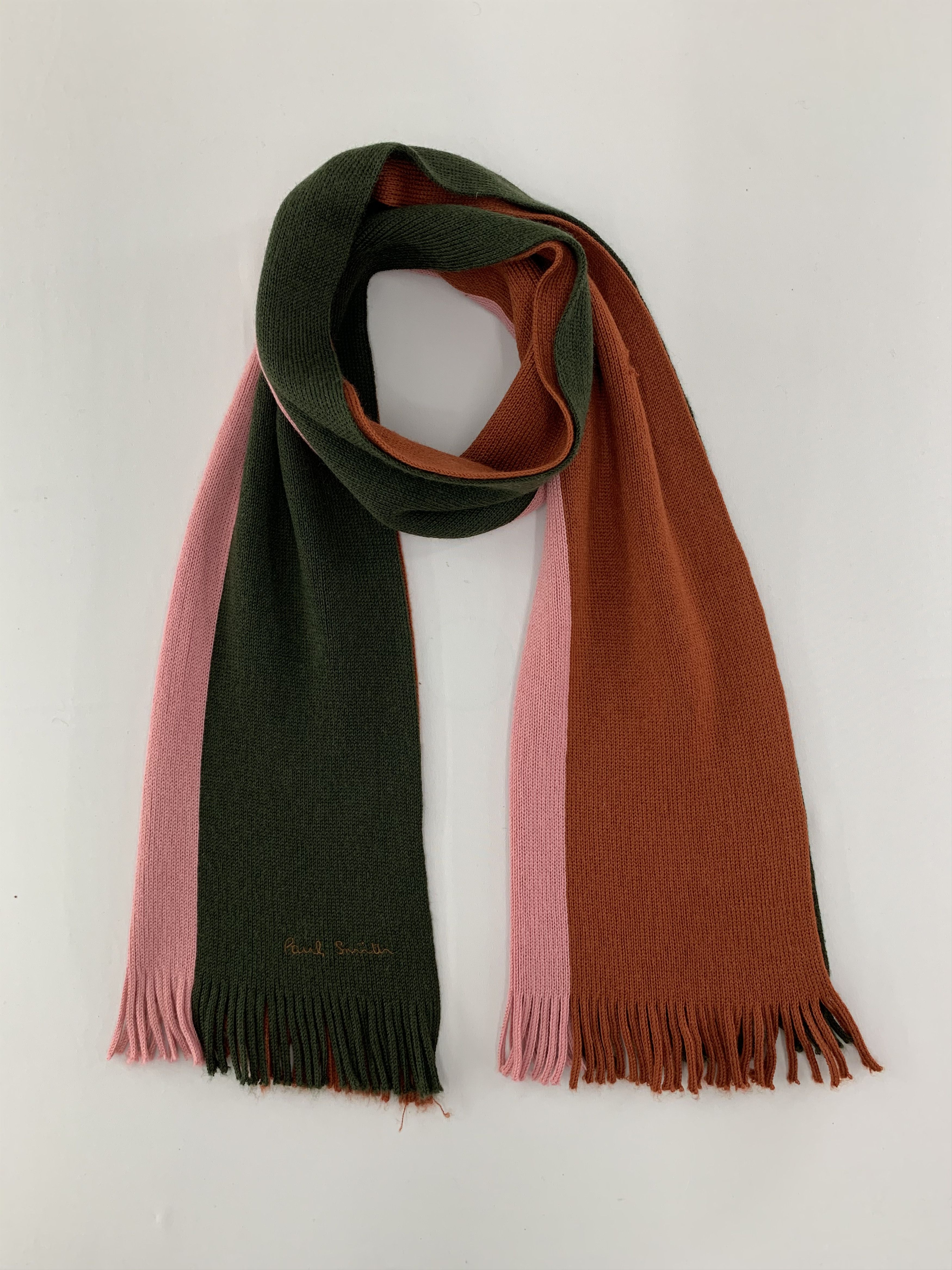 Paul Smith Paul Smith Scarf Wool Muffler Neck Wrap BL4083 Size ONE SIZE - 1 Thumbnail