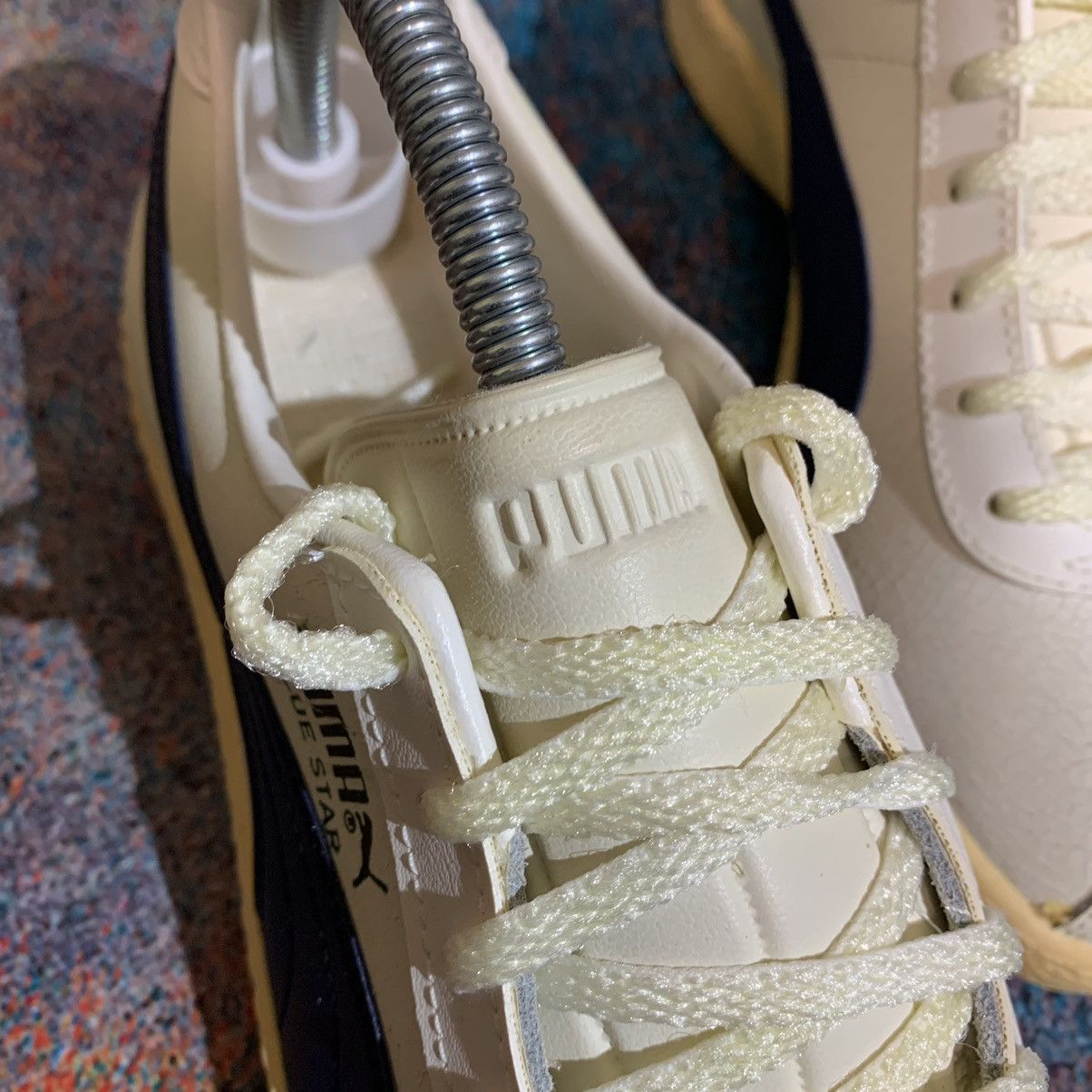 Puma × Vintage 🔥Puma Blue Star Vintage Leather Sneakers Size 6, 25 cm Size US 6 / EU 39 - 19 Thumbnail