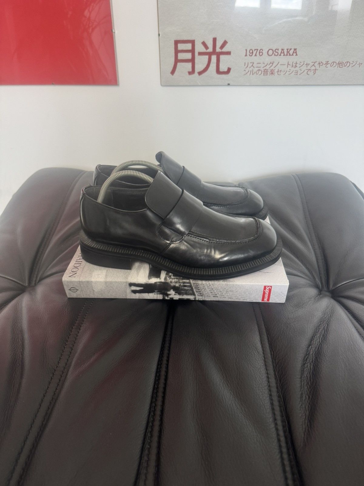 Leather Rare Vintage Avant Garde Platform Derby Boots Grail Loafers Size US 7 / EU 40 - 3 Thumbnail
