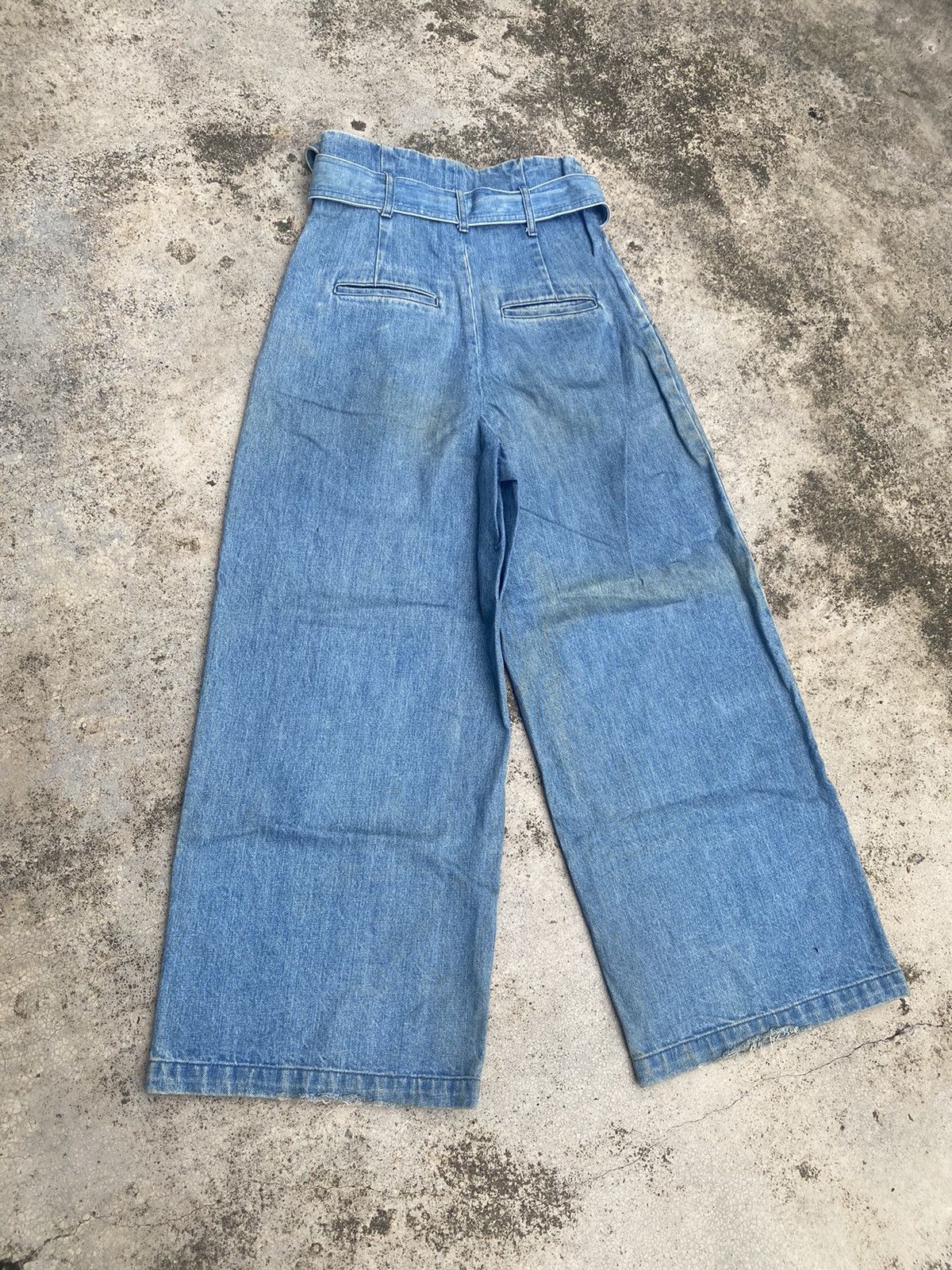 Designer × Japanese Brand × Opening Ceremony Japanese Brand Opening Ceremony Baggy Wide Leg Jeans Size 26" / US 2 / IT 38 - 12 Thumbnail