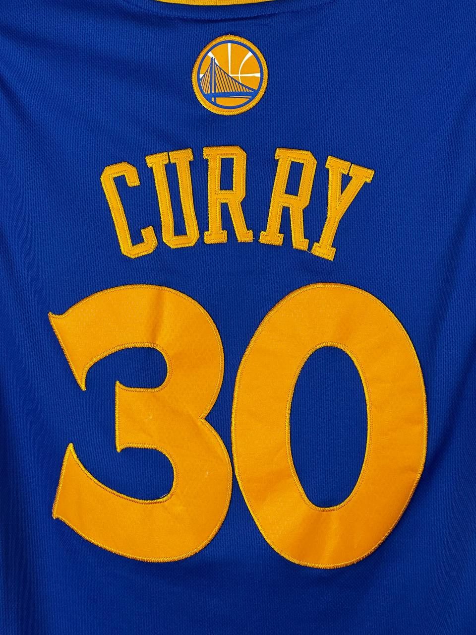 Adidas Golden State Warriors 30 Curry Adidas NBA Jersey Large Size US L / EU 52-54 / 3 - 15 Thumbnail