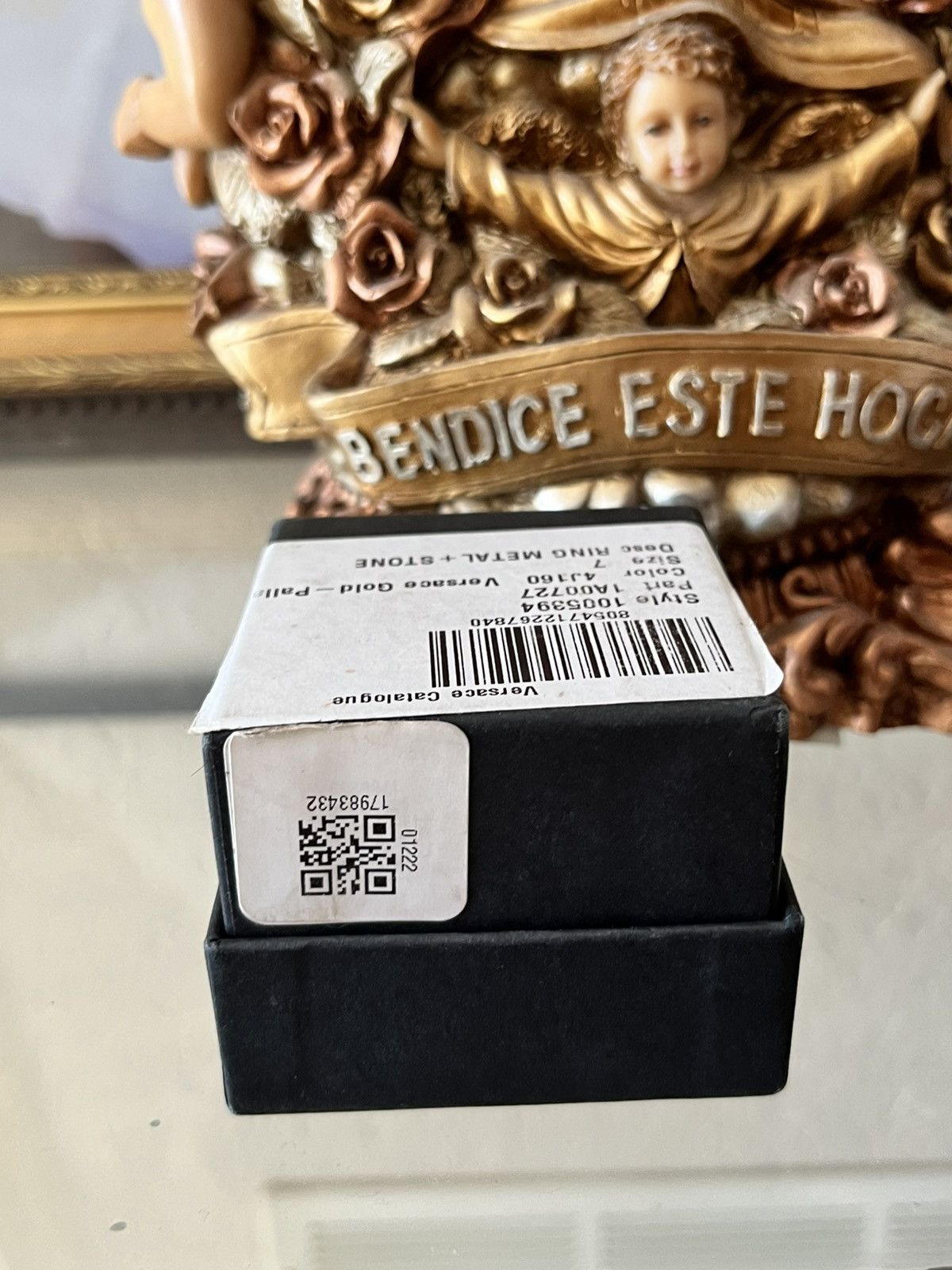 Versace Versace Fendace Crystal Ring - (Brand New) Size ONE SIZE - 4 Thumbnail