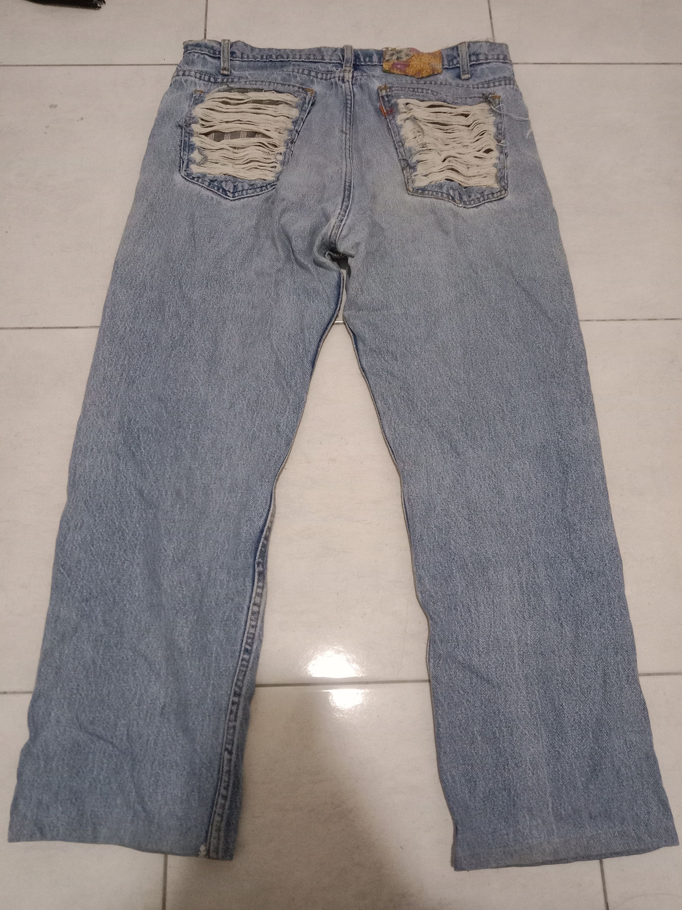 Hysteric Glamour Rare Distressed Denim vintage Levis Size US 34 / EU 50 - 1 Thumbnail