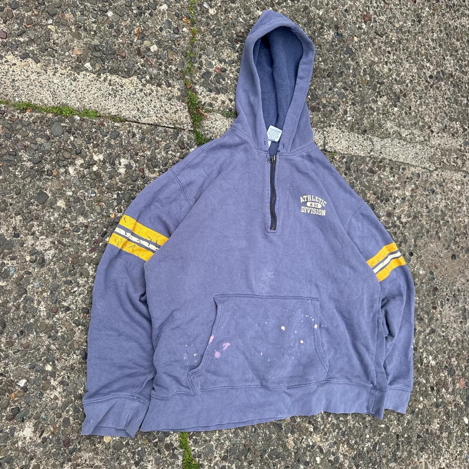Old Navy Sun-Faded Old Navy Quarter Zip Hoodie – Size Large Size US L / EU 52-54 / 3 - 2 Thumbnail