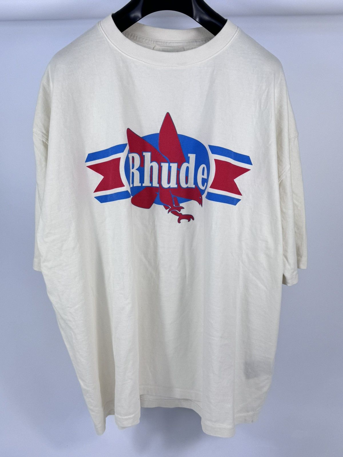 Rhude WINSTON LOGO PRINT T-SHIRT Size US XXL / EU 58 / 5 - 1 Thumbnail