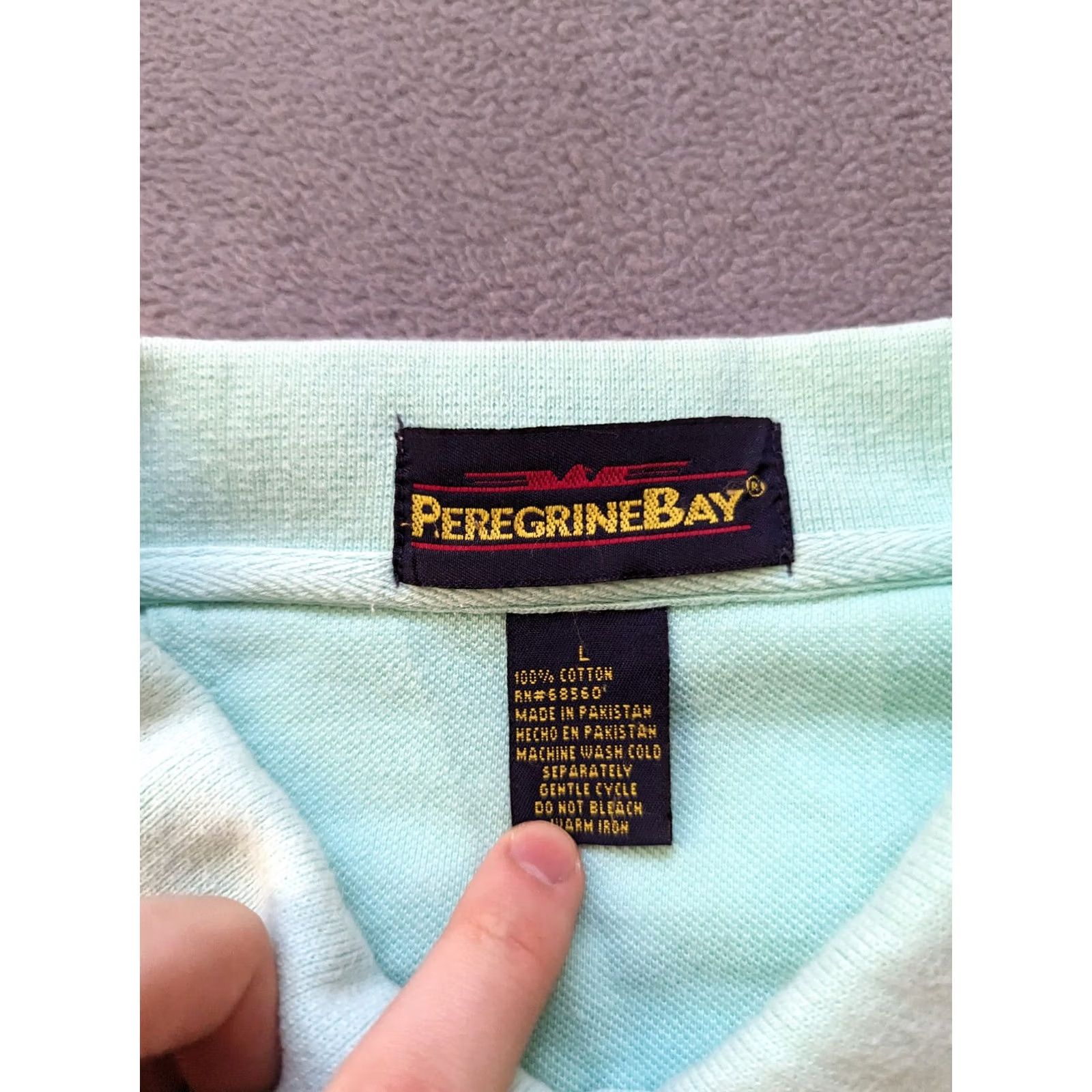 Peregrine Antigua Sailing Week Team 2009 Polo Shirt Mens Size L PeregrineBay Size US L / EU 52-54 / 3 - 4 Thumbnail