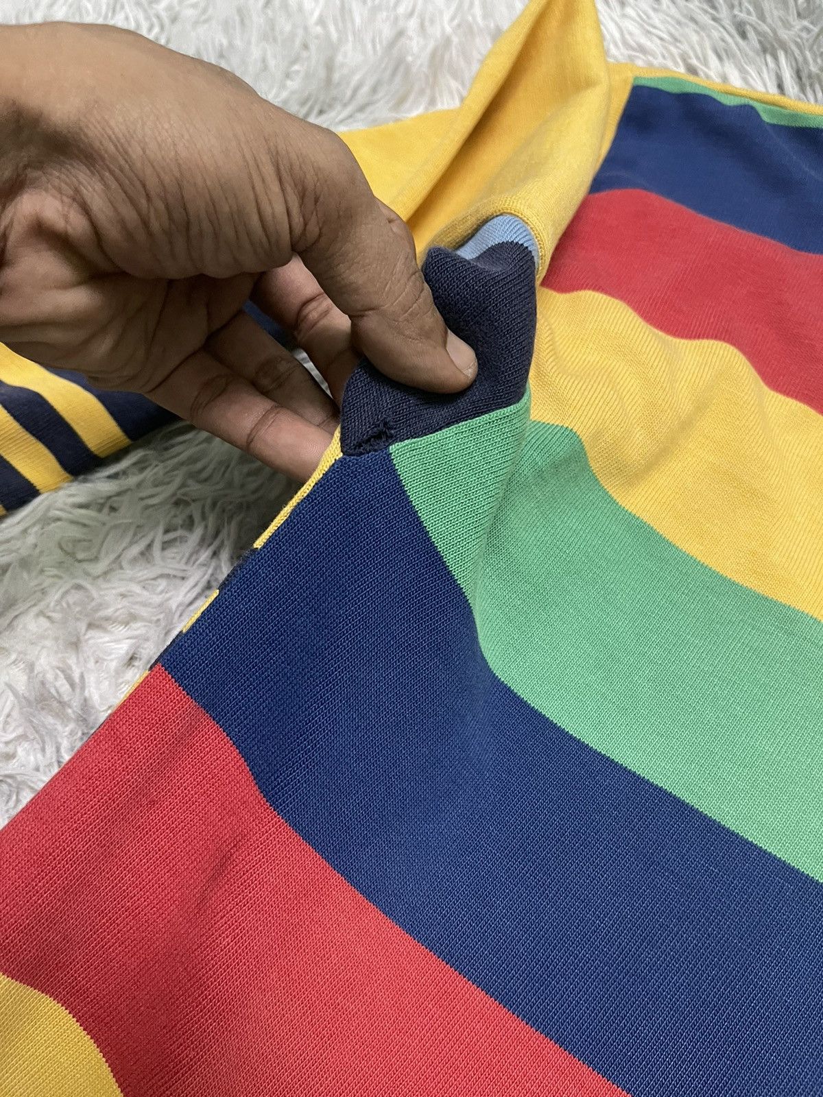 Canterbury of New Zealand 90s CANTERBURY OF NEW ZEALAND MULTICOLOUR POLO SHIRT Size US L / EU 52-54 / 3 - 9 Thumbnail
