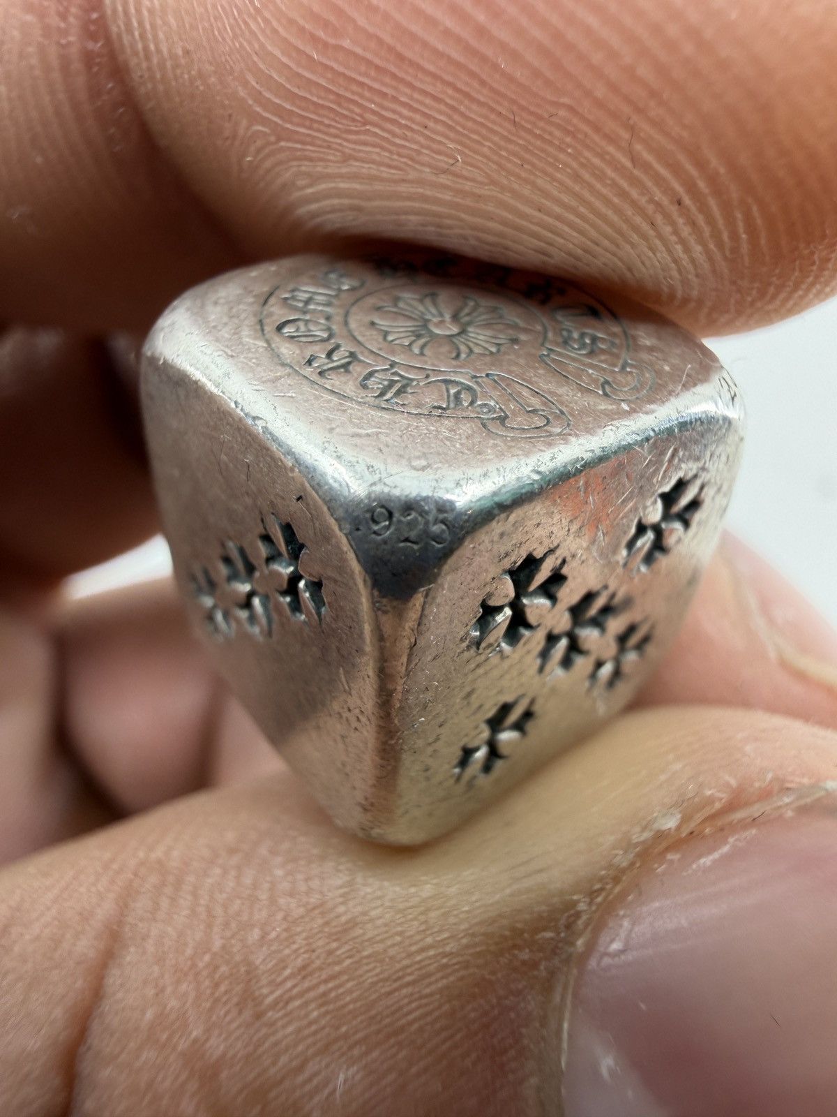 Chrome Hearts Chrome Hearts Silver Dice Set Size ONE SIZE - 5 Thumbnail