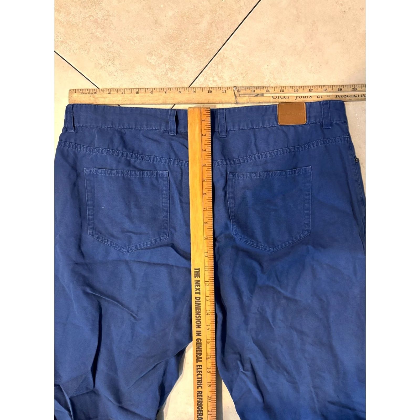 Peter Millar Peter Millar Crown Seaside Pants Men’s 40 Blue Chino Classic Golf Casual 5563 Size US 40 / EU 56 - 6 Thumbnail