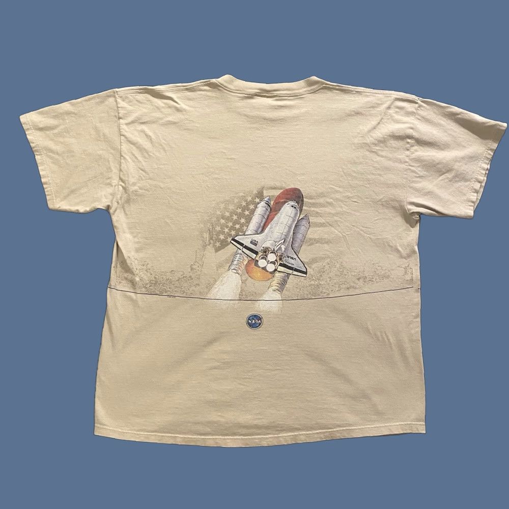 Tultex VINTAGE Tultex Space Center Houston Space Shuttle T shirt Beige Men’s 2XL Space USA 90s Boys/Men? Size US XXL / EU 58 / 5 - 1 Thumbnail
