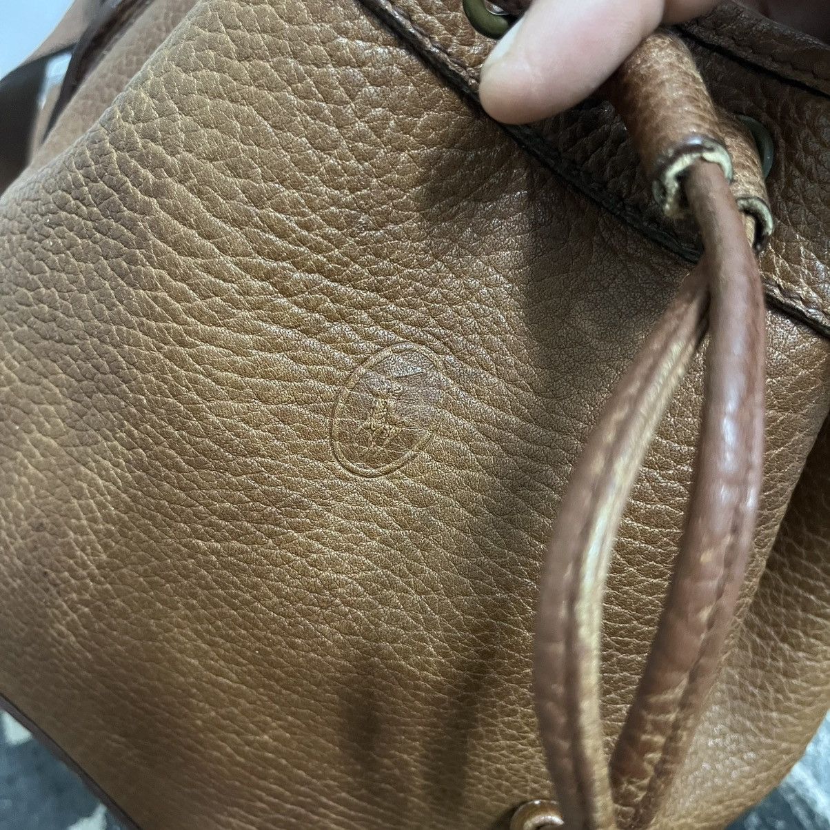 Polo Ralph Lauren Authentic Vintage Polo by Ralph Lauren Leather Bucket Bag Size ONE SIZE - 3 Thumbnail