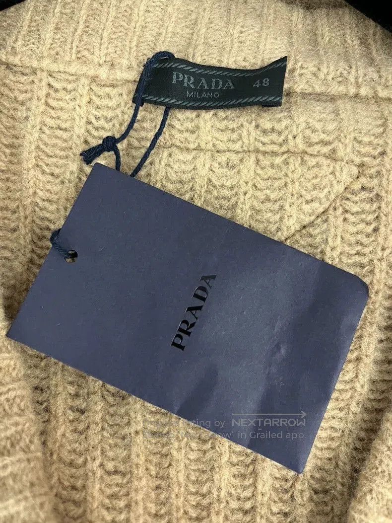 Prada Prada Camel Wool Knit Cardigan. Size US M / EU 48-50 / 2 - 4 Thumbnail