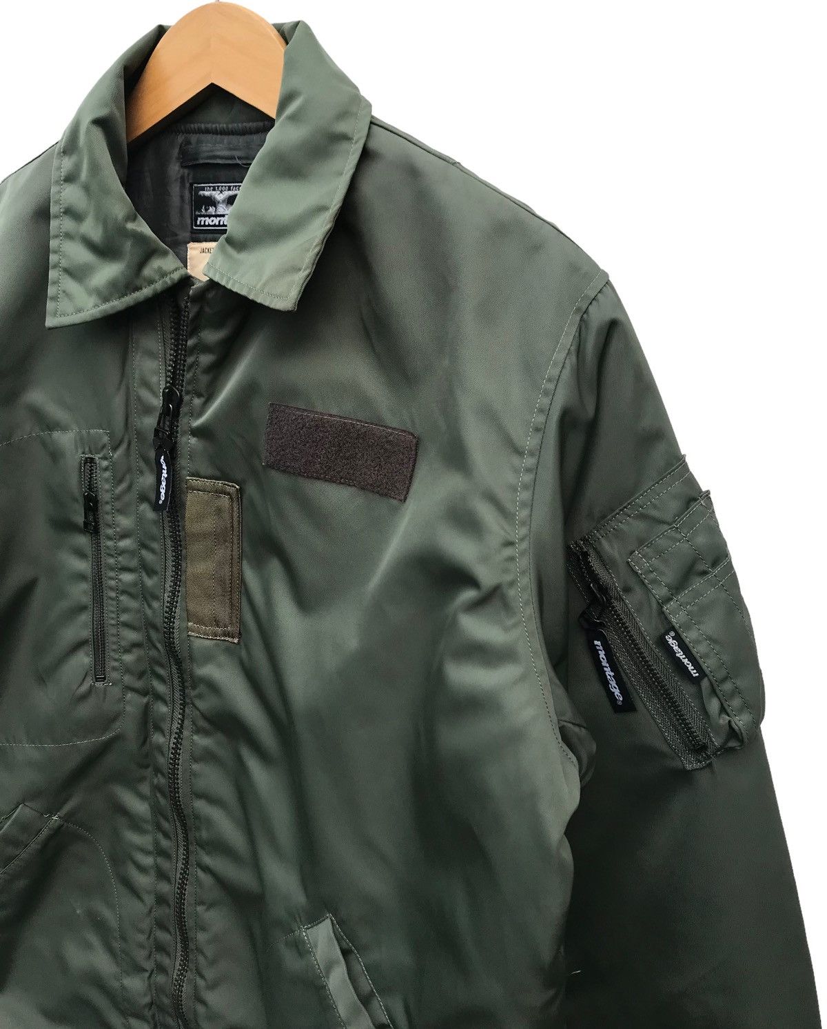 Montage The 1000 Face Montage Bombers Military Streetwear Jacket Size US L / EU 52-54 / 3 - 6 Thumbnail