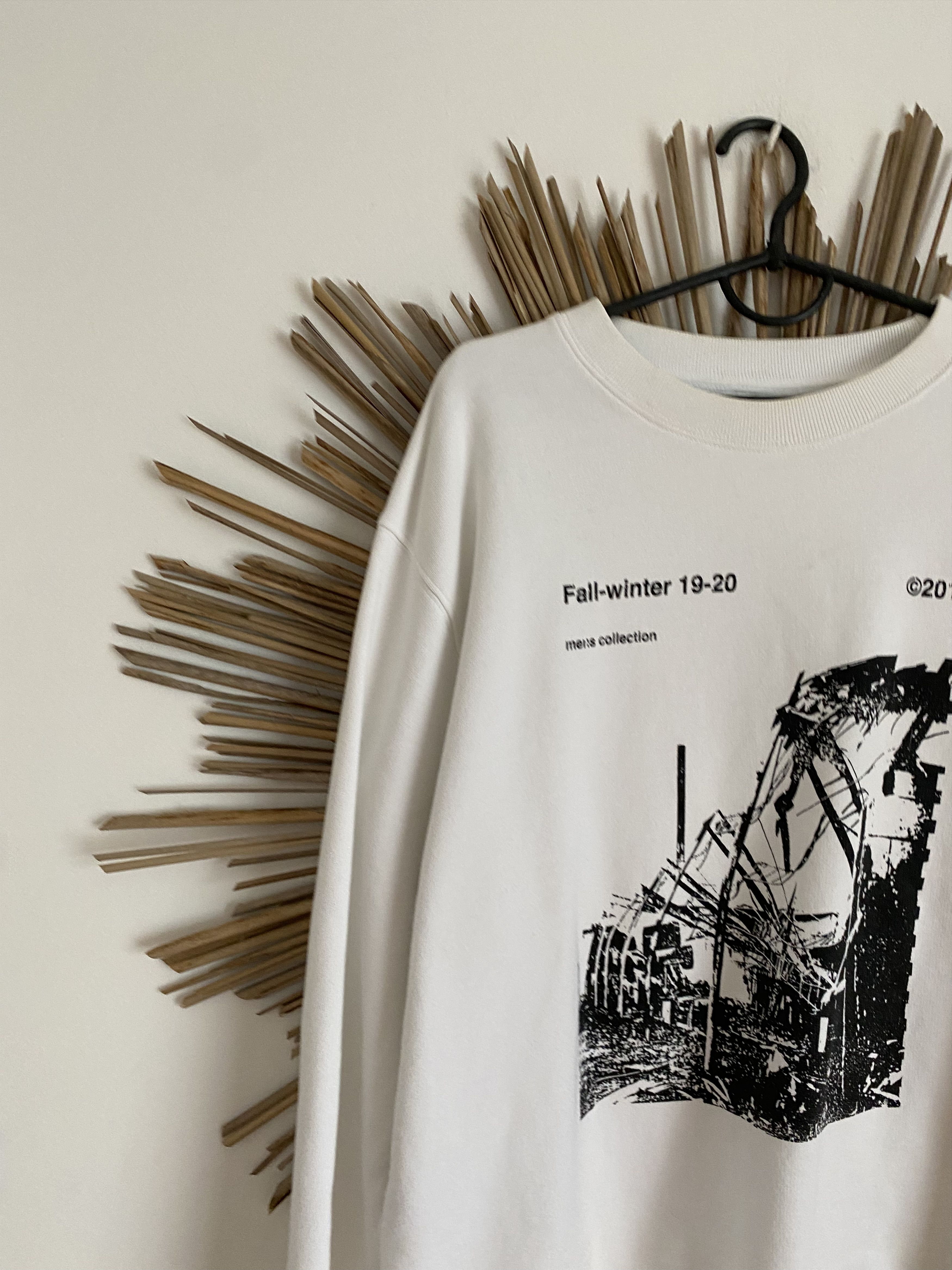Off-White Off-White Main Label fall-winter 19-20 rare sweatshirt Size US L / EU 52-54 / 3 - 4 Thumbnail