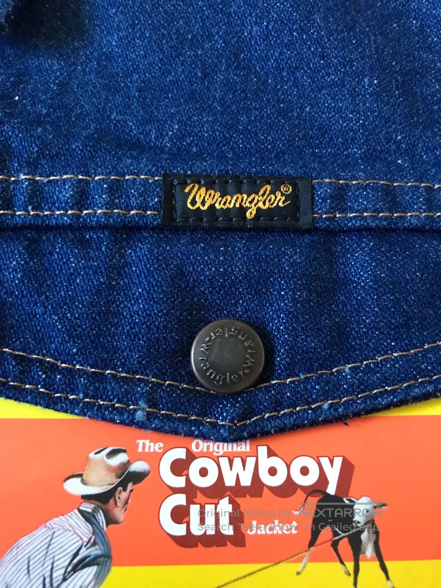 Wrangler Wrangler 74145PW Denim Jacket. Size US L / EU 52-54 / 3 - 6 Thumbnail