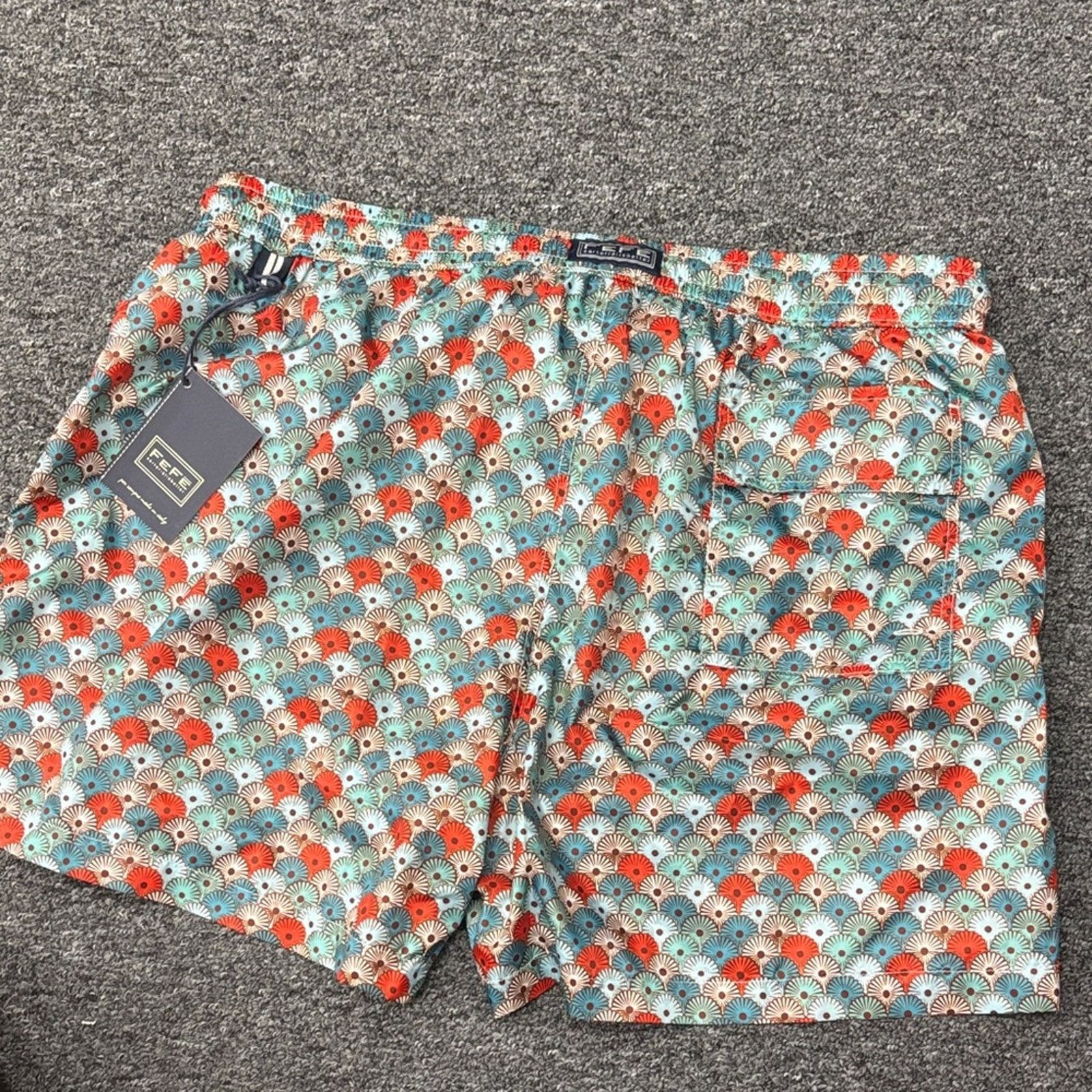 Other NWT FEFE Colorful Patterned Swim Shorts size 2XL Size US 42 / EU 58 - 6 Thumbnail