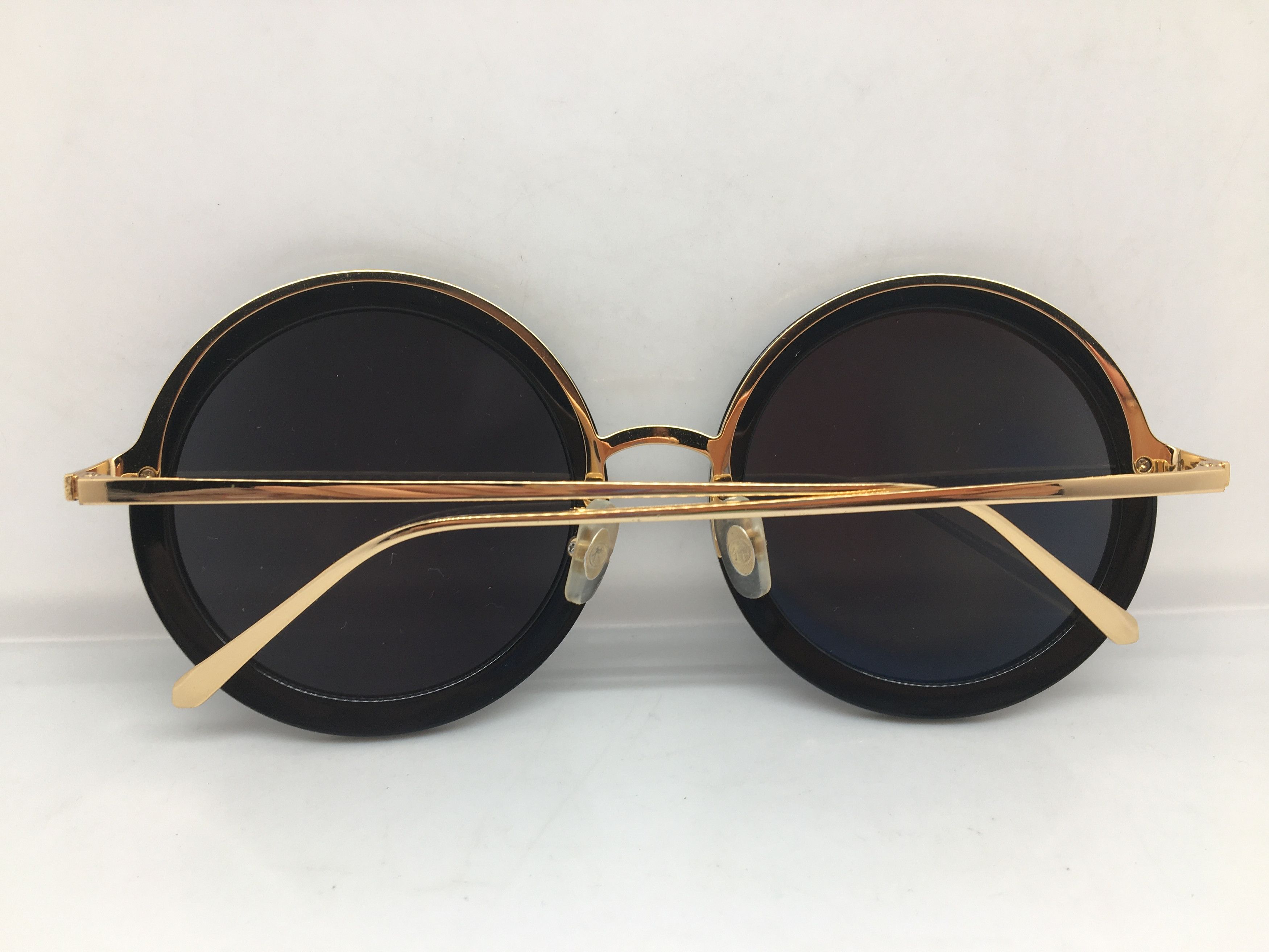 Other Oversize Black Round Sunglasses Frame Ivy League Size ONE SIZE - 7 Thumbnail