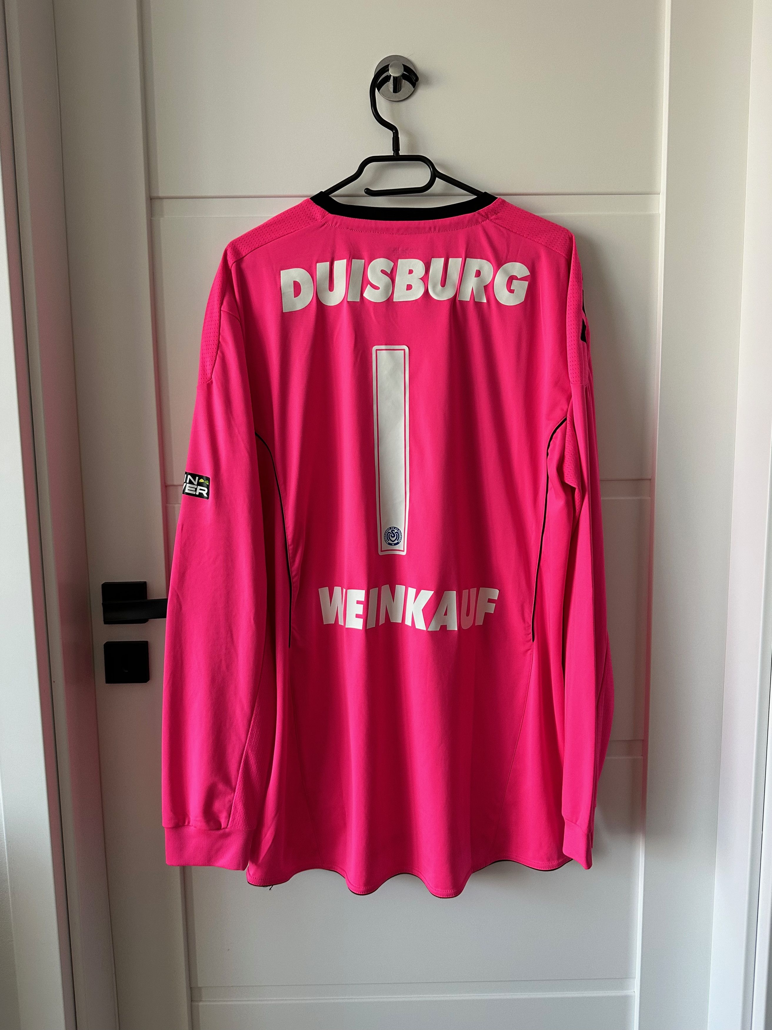 Vintage 2020 MSV Duisburg 1 Weinkauf goalkeeper blokecore soccer Size US XL / EU 56 / 4 - 6 Thumbnail