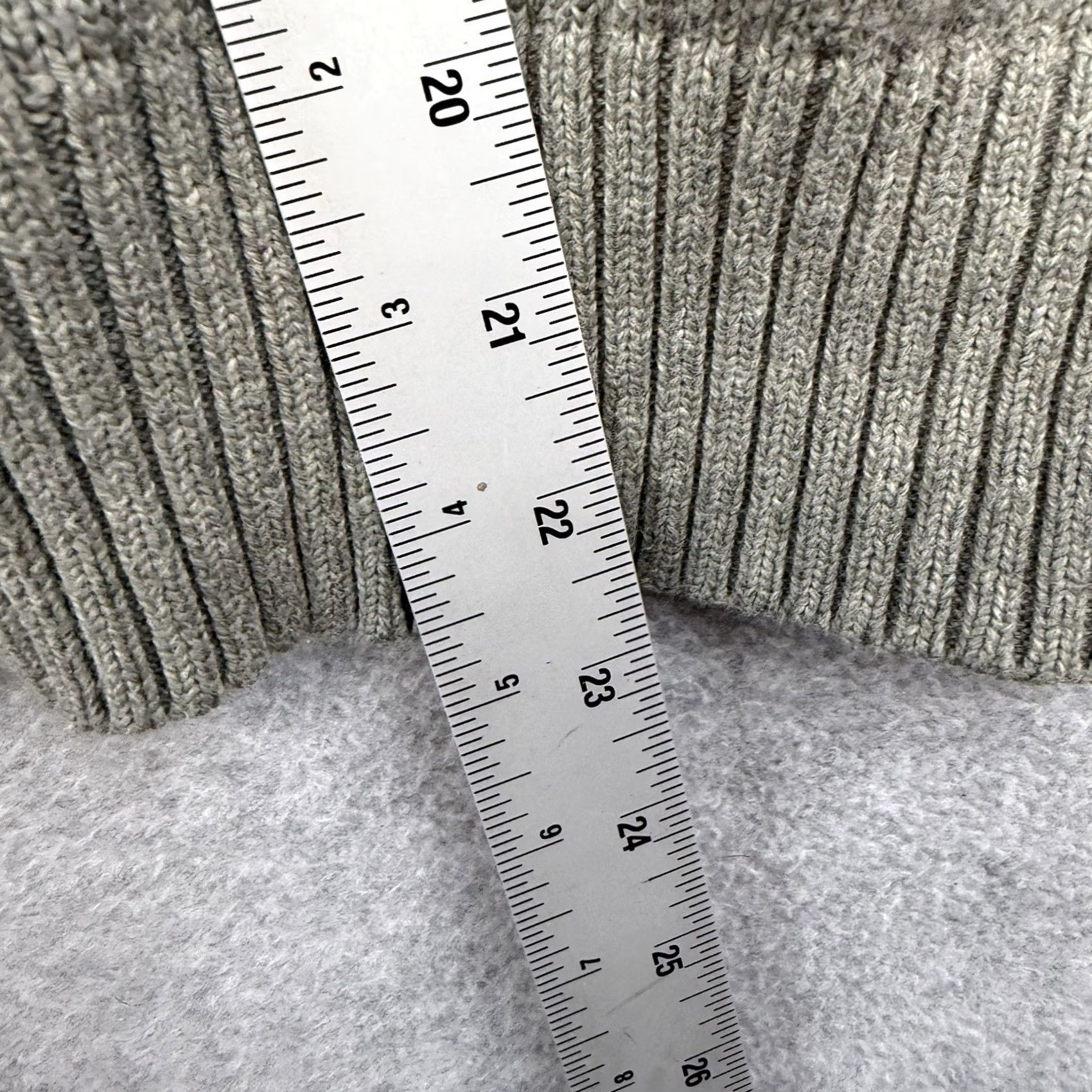 Ralph Lauren Polo Ralph Lauren Sweater Mens Size M Gray Turtle Neck Buttons 100% Cotton Flaw Size US M / EU 48-50 / 2 - 6 Thumbnail