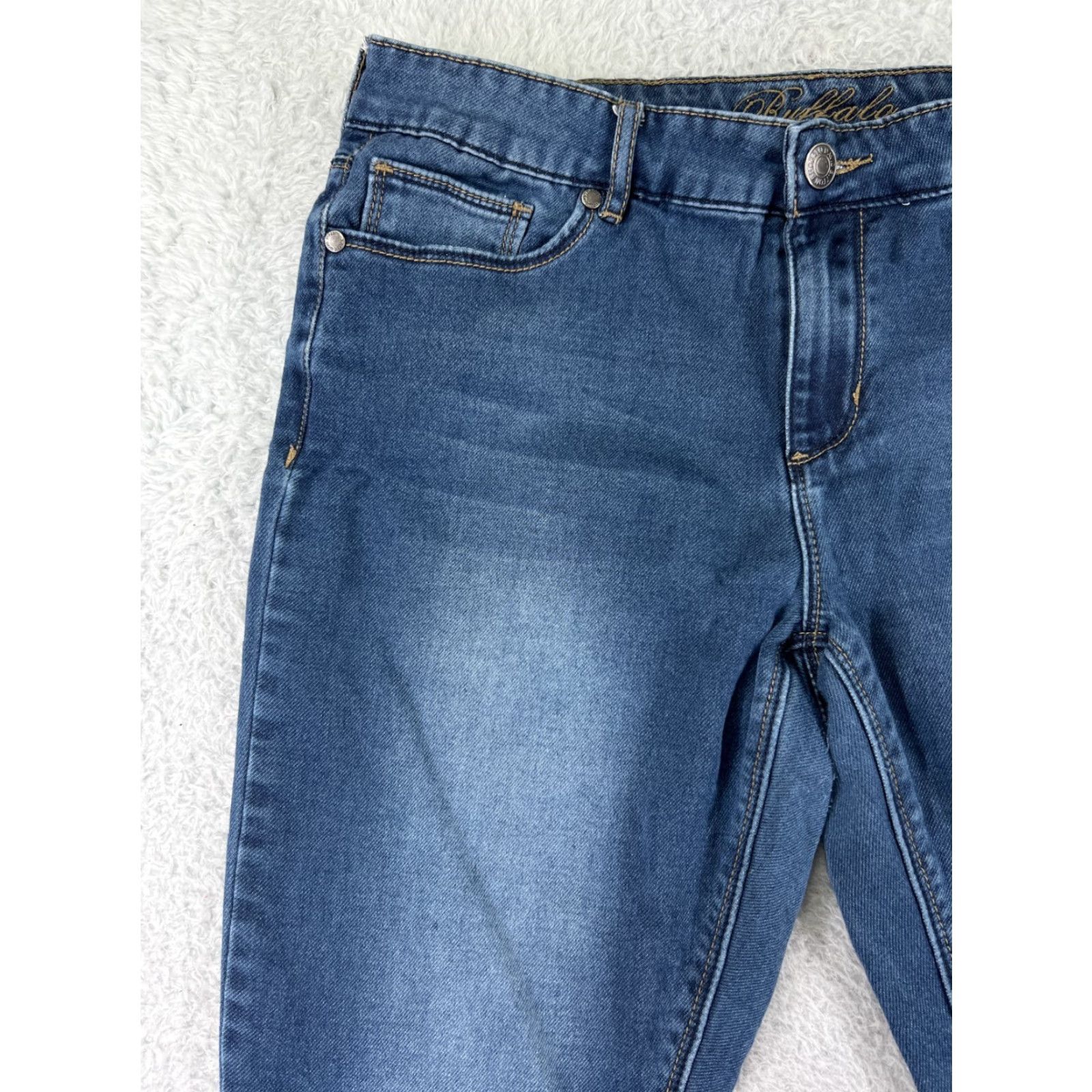 Buffalo David Bitton Buffalo by David Bitton Jeans Womens 30 Blue Denim Mid Rise Boyfriend Pants Denim Size 30" / US 8 / IT 44 - 7 Thumbnail