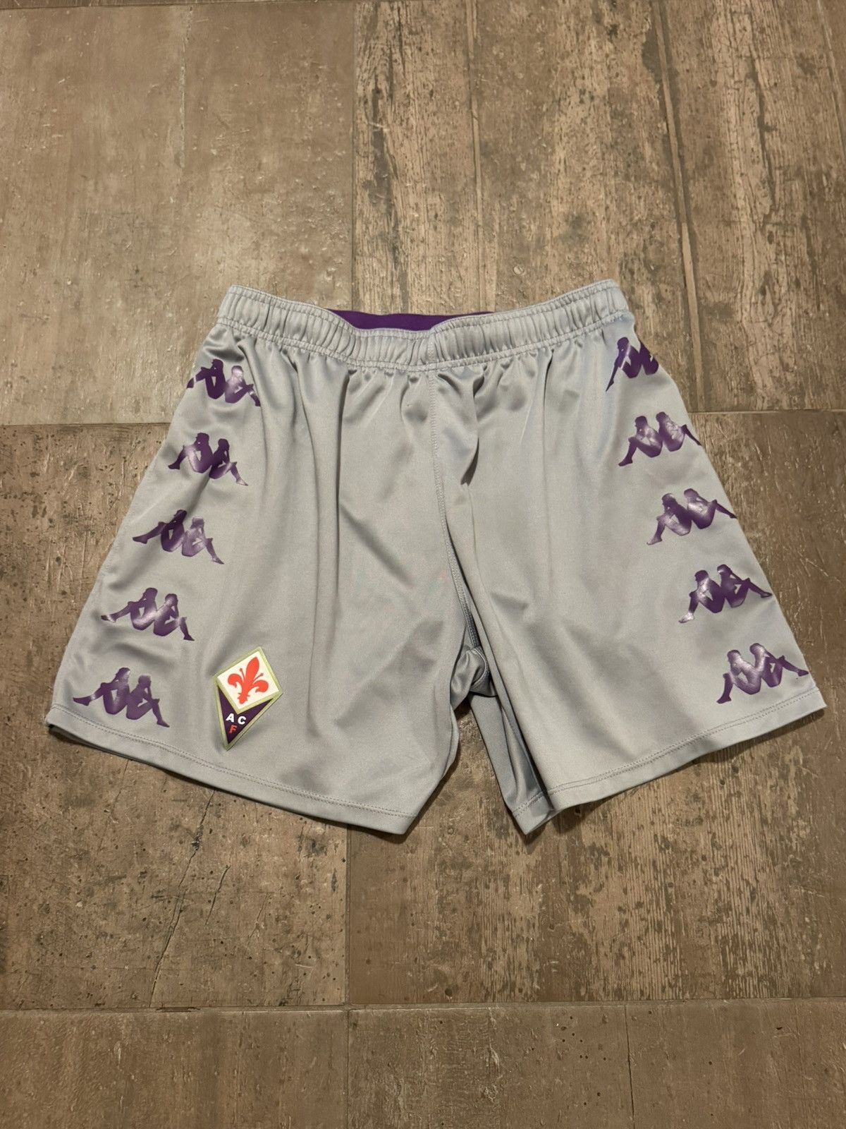 Fiorentina Kappa match shorts - purple and gray Size L men’s
