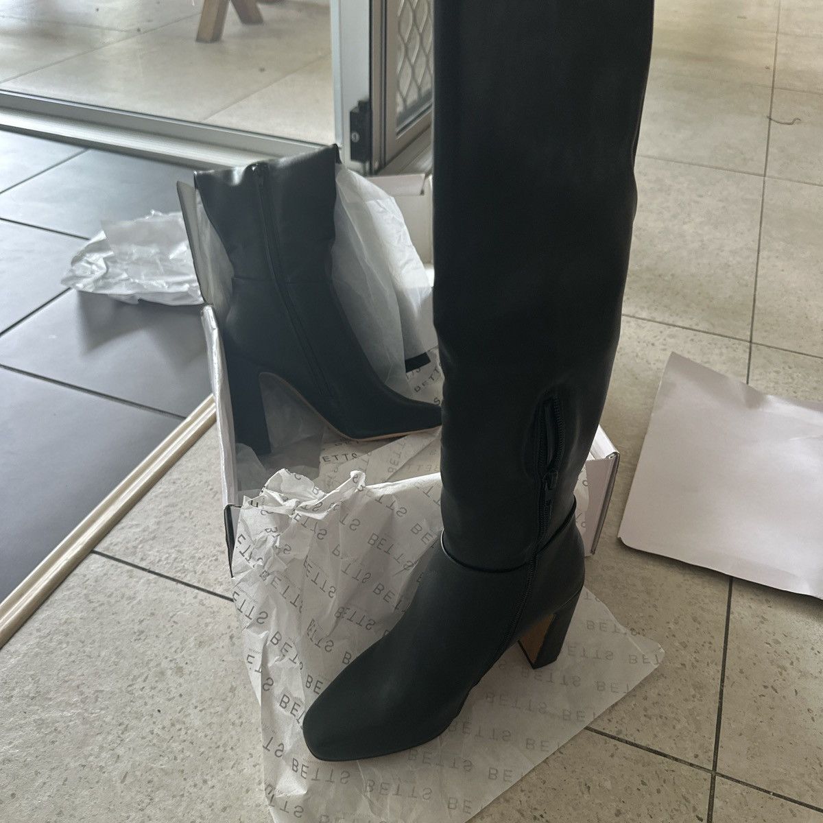 Designer Knee high Ariana Betts boots Size US 6.5 / IT 36.5 - 1 Thumbnail