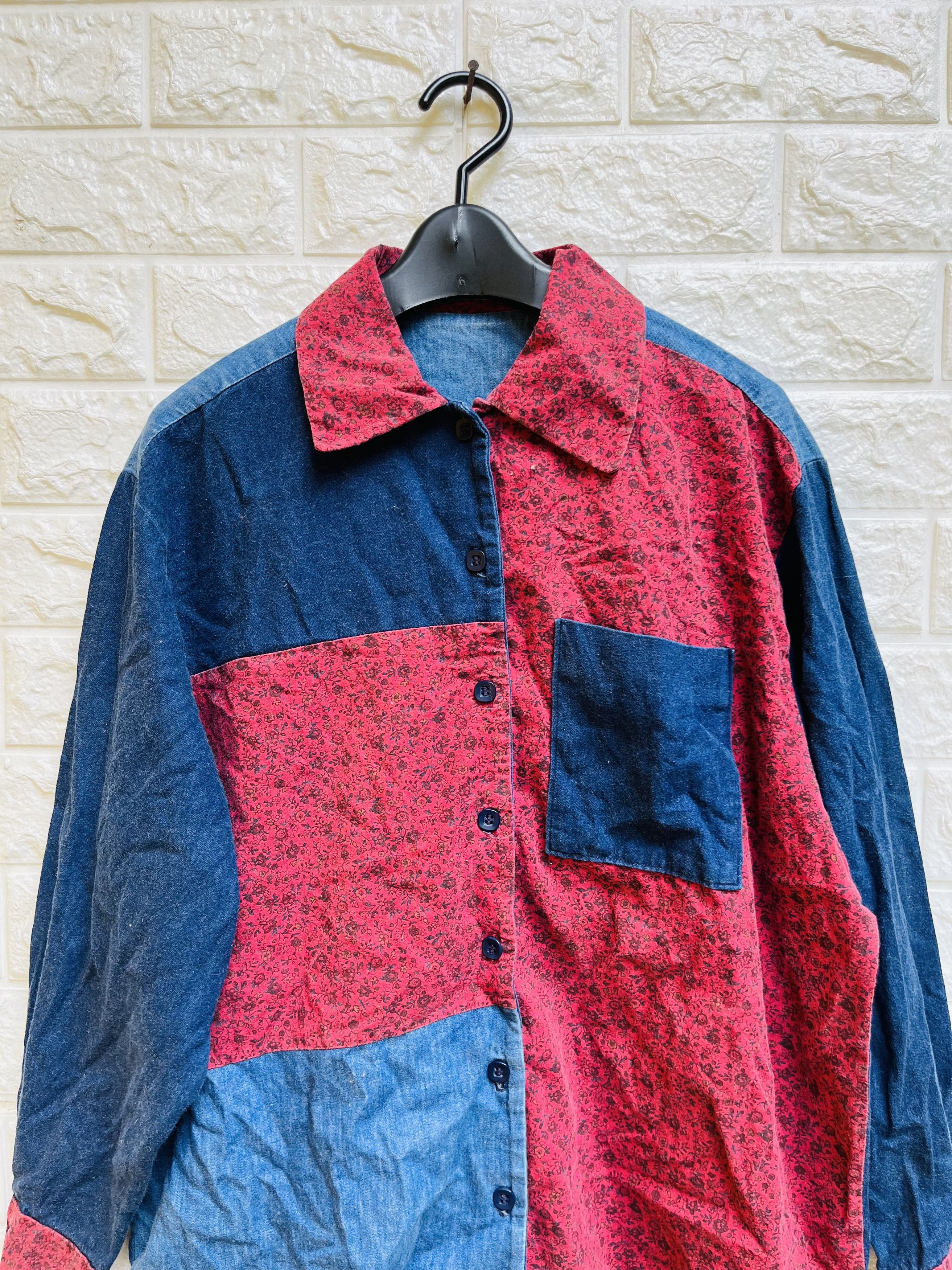 Japanese Brand × Vintage Vintage Japanese Designer Fashion Style Long Sleeve Size L / US 10 / IT 46 - 3 Thumbnail