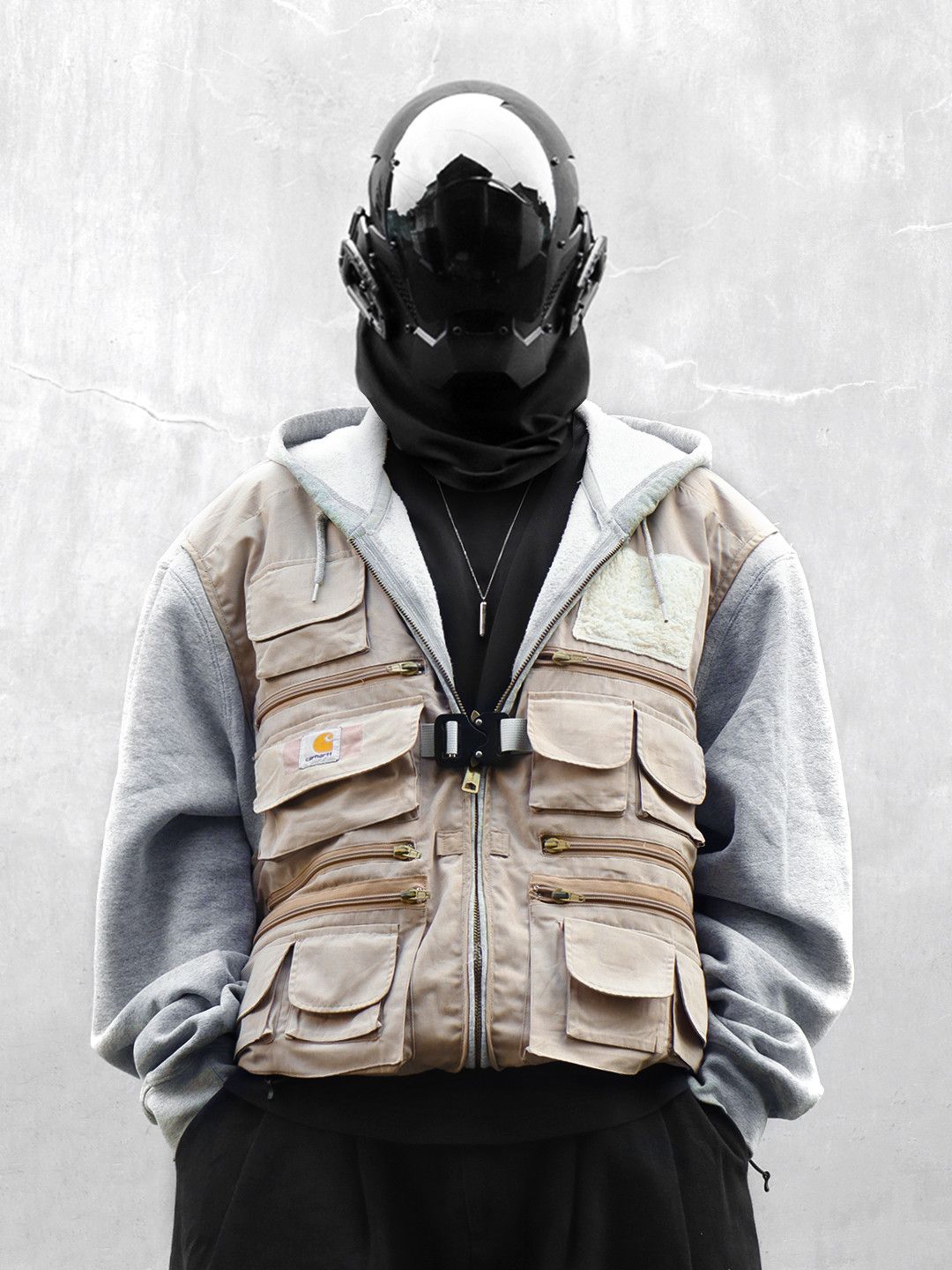 Carhartt × Streetwear Reworked Carhartt Midweight Zip-up Hoodie Light ...