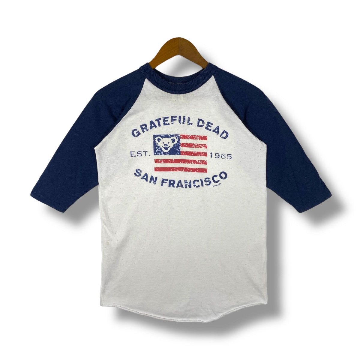 Band Tees × Grateful Dead × Vintage Vintage 90's GRATEFUL DEAD San Francisco Band Tee Shirt Size US S / EU 44-46 / 1 - 1 Thumbnail