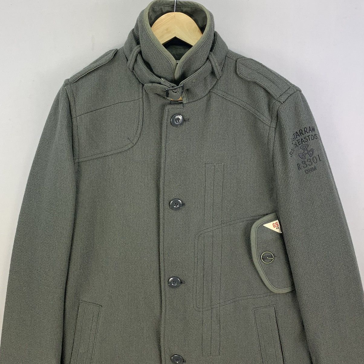 G-Star G-Star Raw Denim Wool Garber Trench Coat Jacket Size US M / EU 48-50 / 2 - 4 Thumbnail